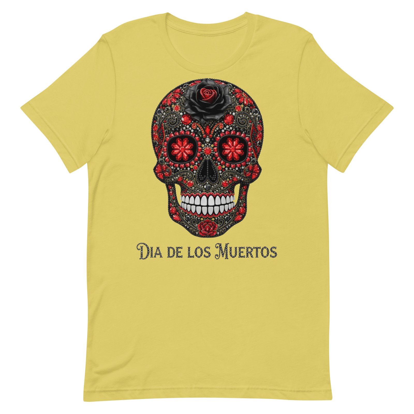 Dia de los Muertos Skull Unisex t-shirt - Image 67