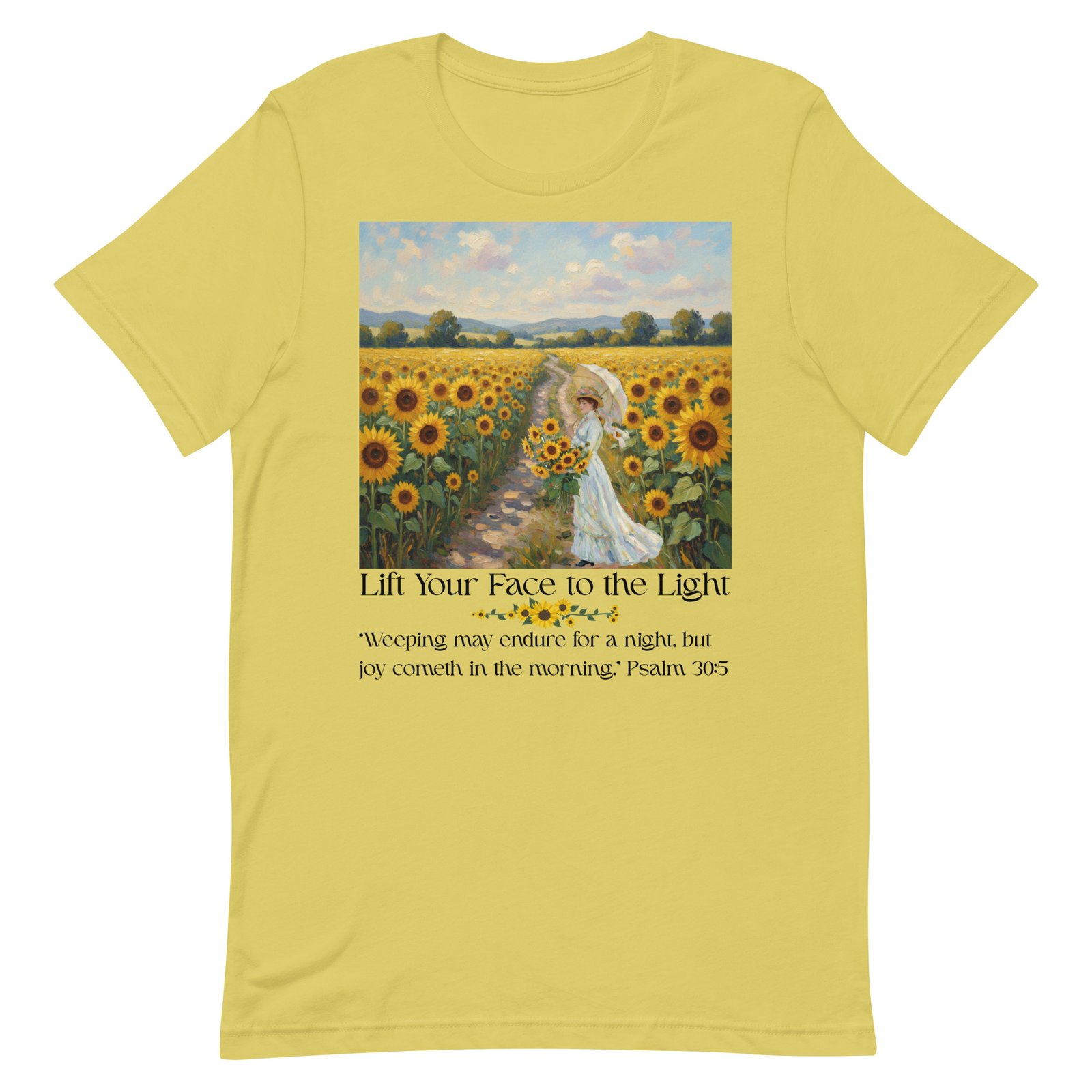 Lift your face to the light-Unisex t-shirt - Image 67