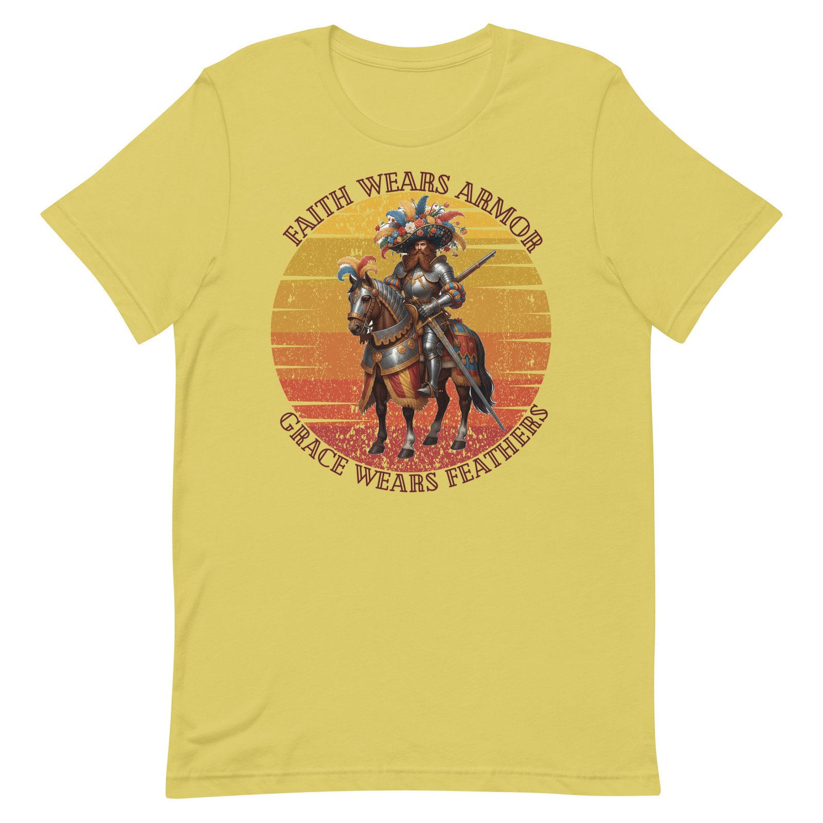 Armored and feathered Unisex t-shirt - Image 67
