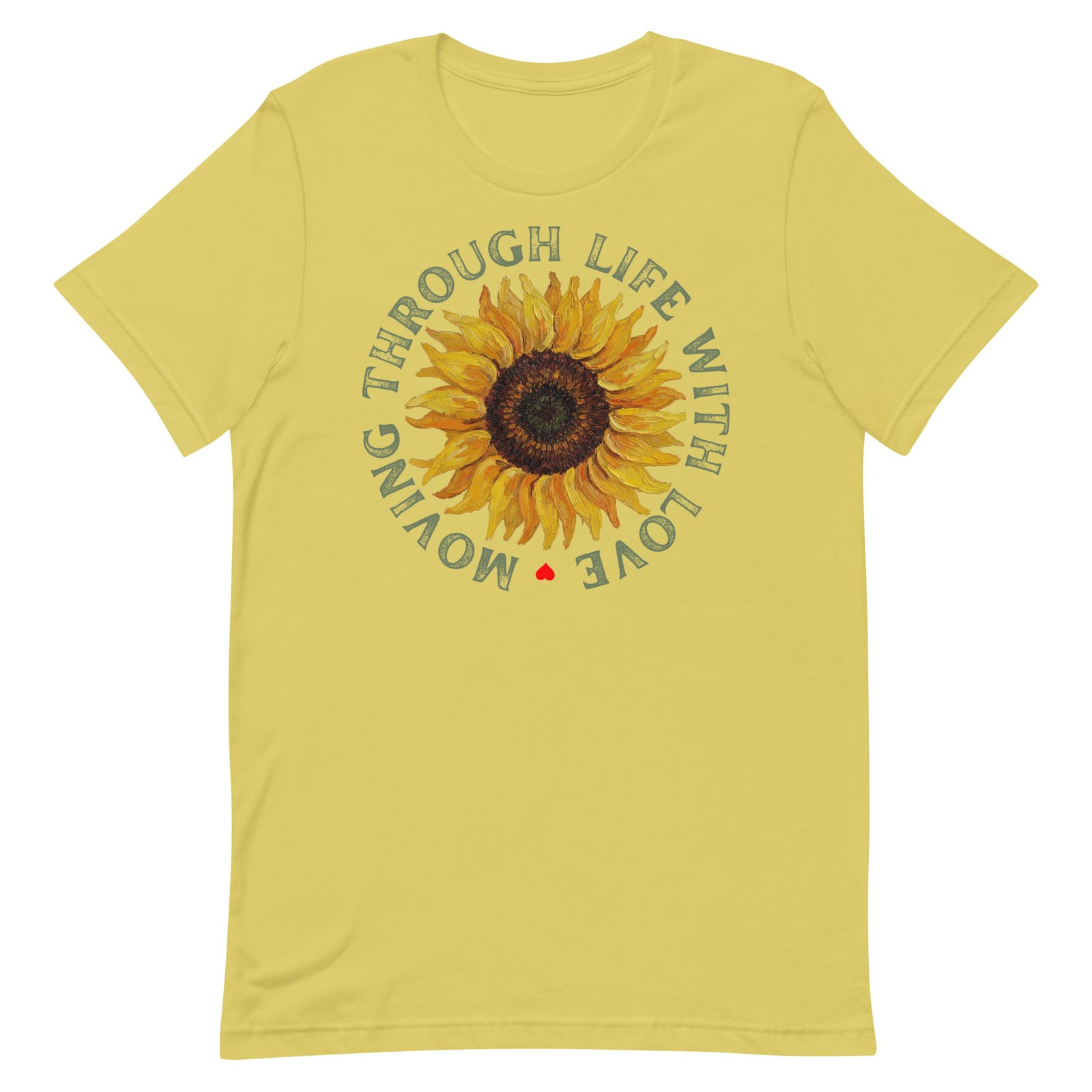Moving through life with love Unisex t-shirt - Image 67
