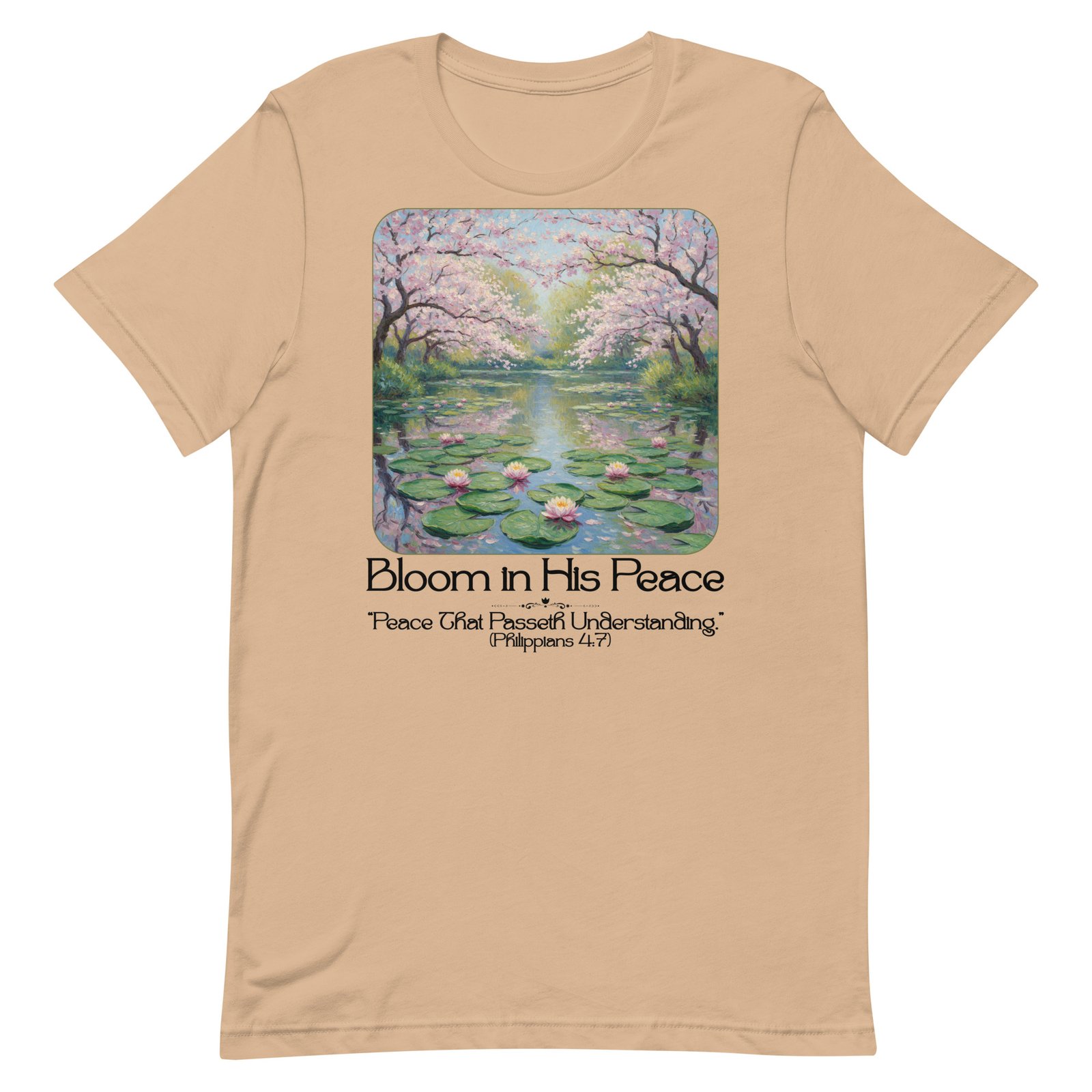 Bloom in his Peace Unisex t-shirt - Image 68
