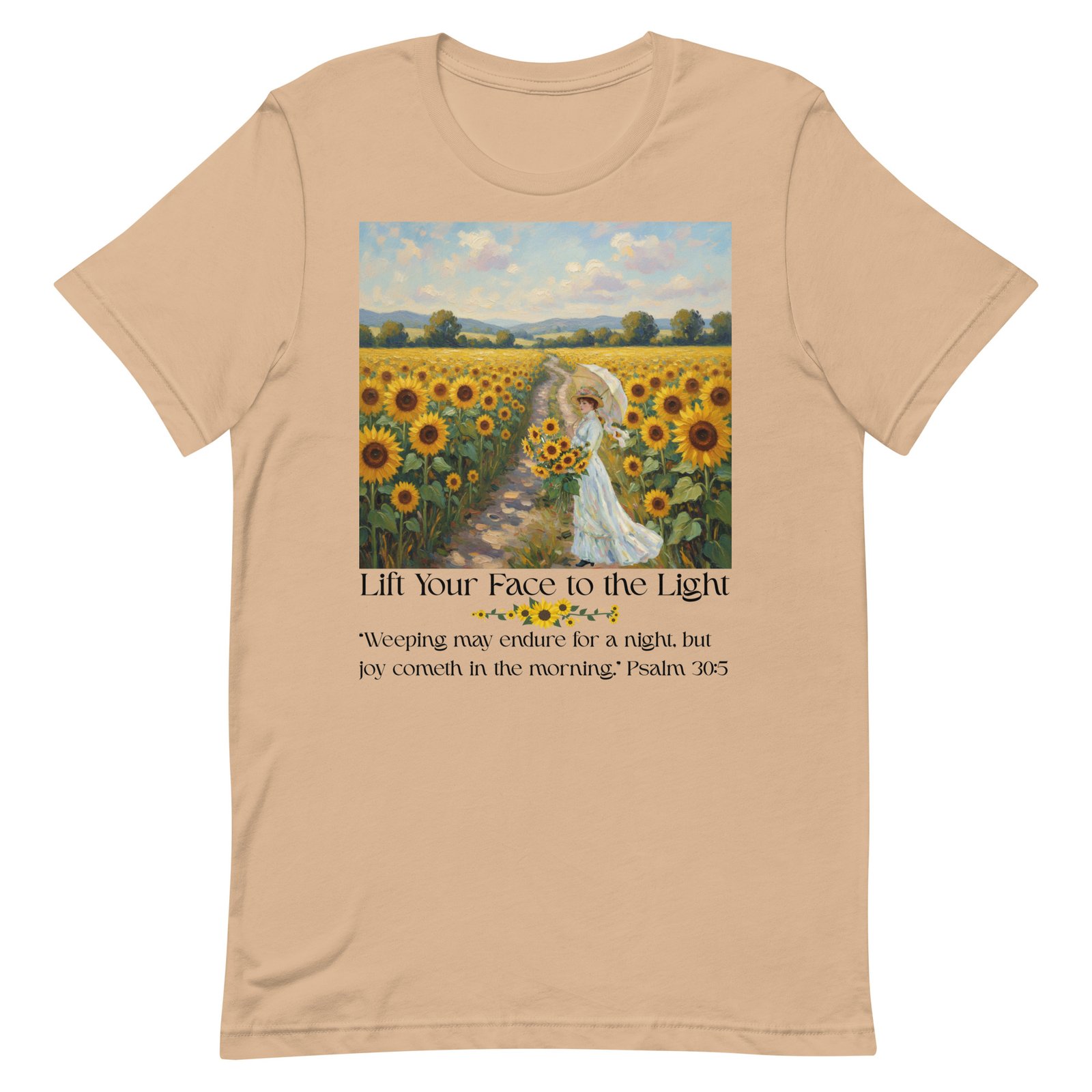 Lift your face to the light-Unisex t-shirt - Image 68
