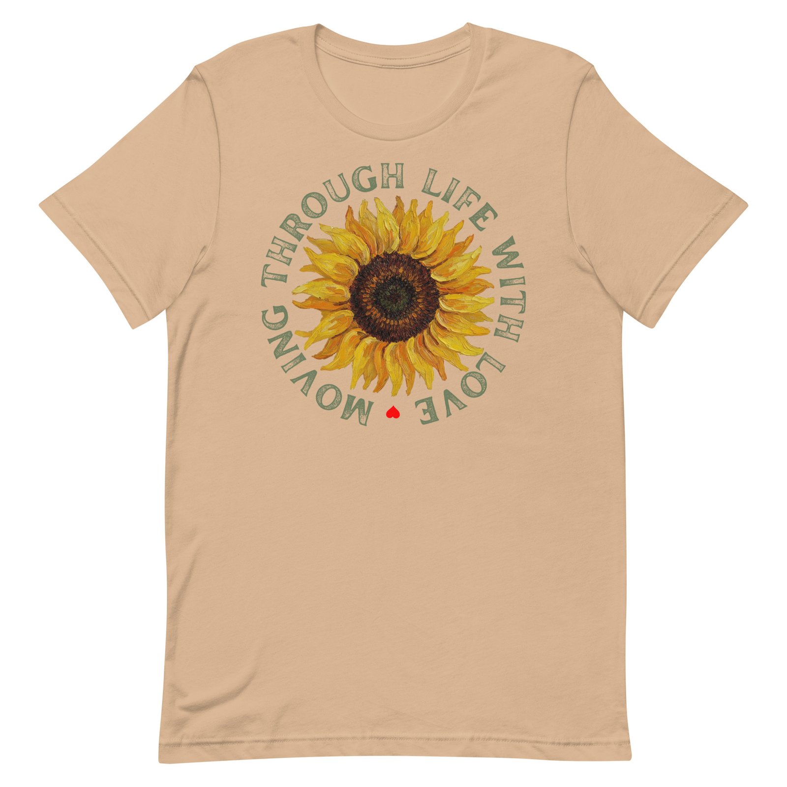 Moving through life with love Unisex t-shirt - Image 68