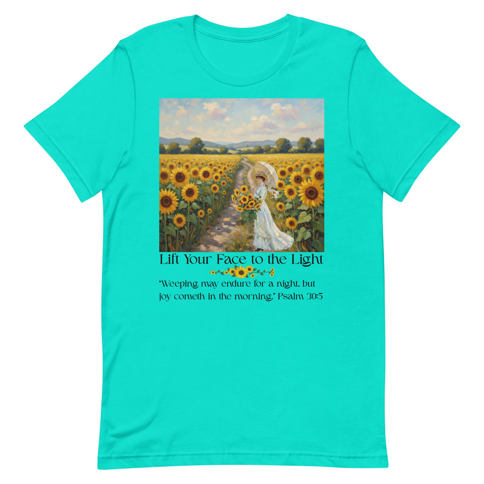 Lift your face to the light-Unisex t-shirt - Image 90