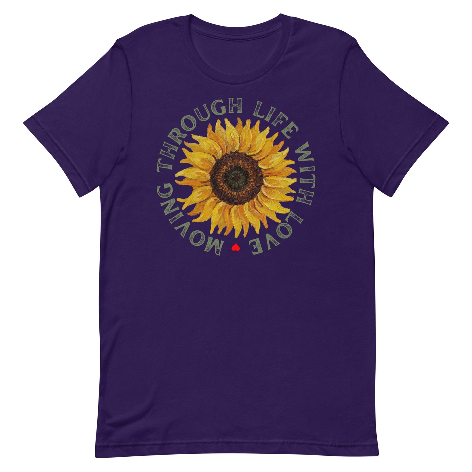 Moving through life with love Unisex t-shirt - Image 78