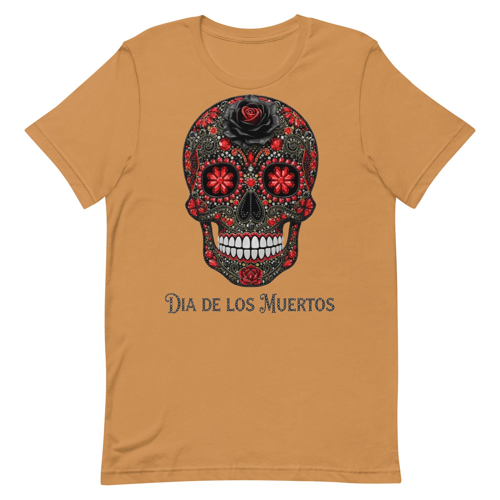 Dia de los Muertos Skull Unisex t-shirt - Image 69