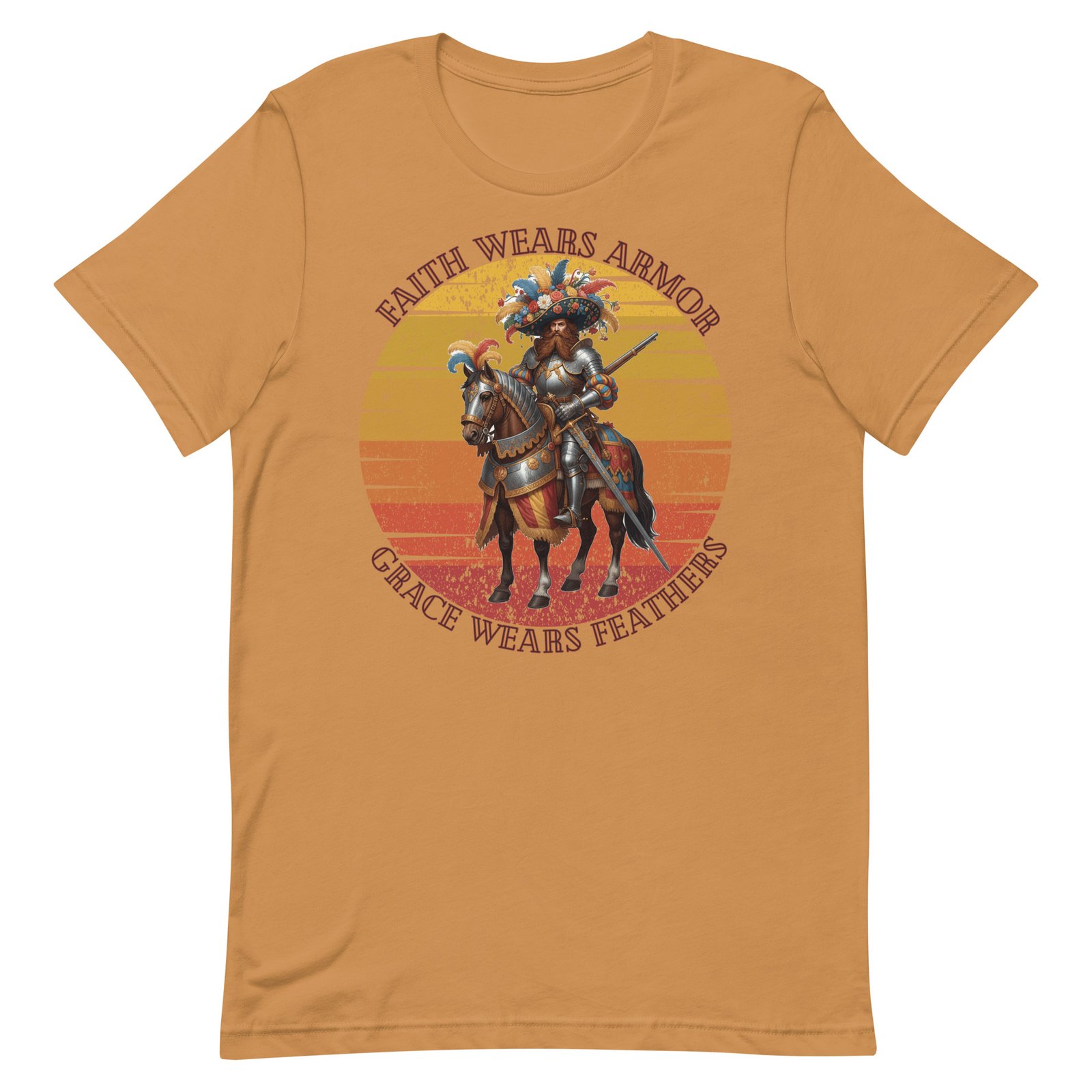 Armored and feathered Unisex t-shirt - Image 69
