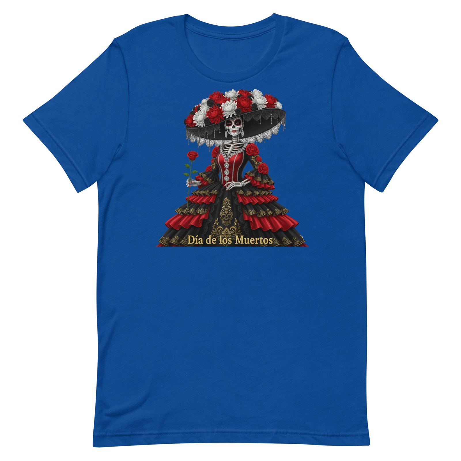 Catrina Dia de los Muertos Unisex t-shirt - Image 70