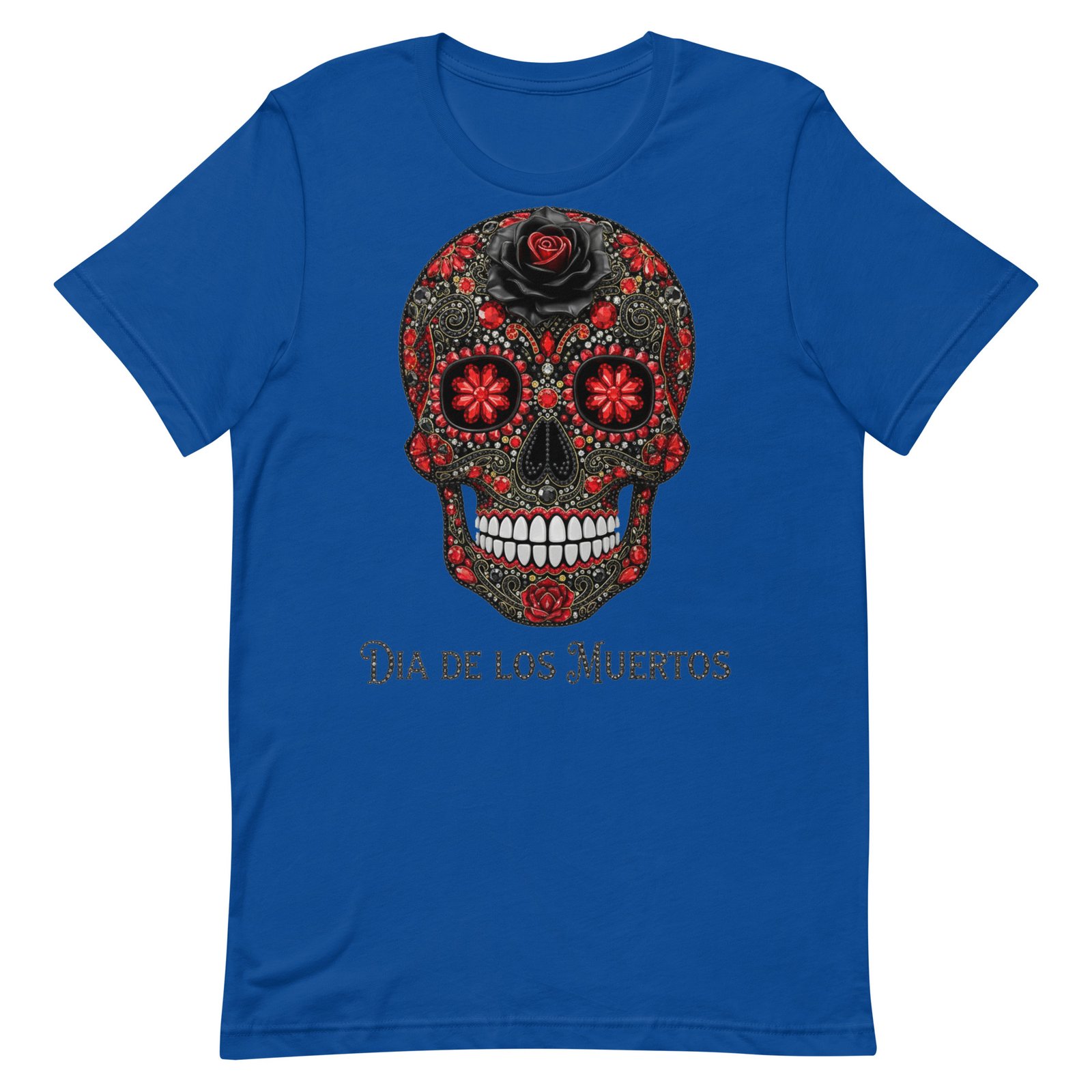 Dia de los Muertos Skull Unisex t-shirt - Image 70