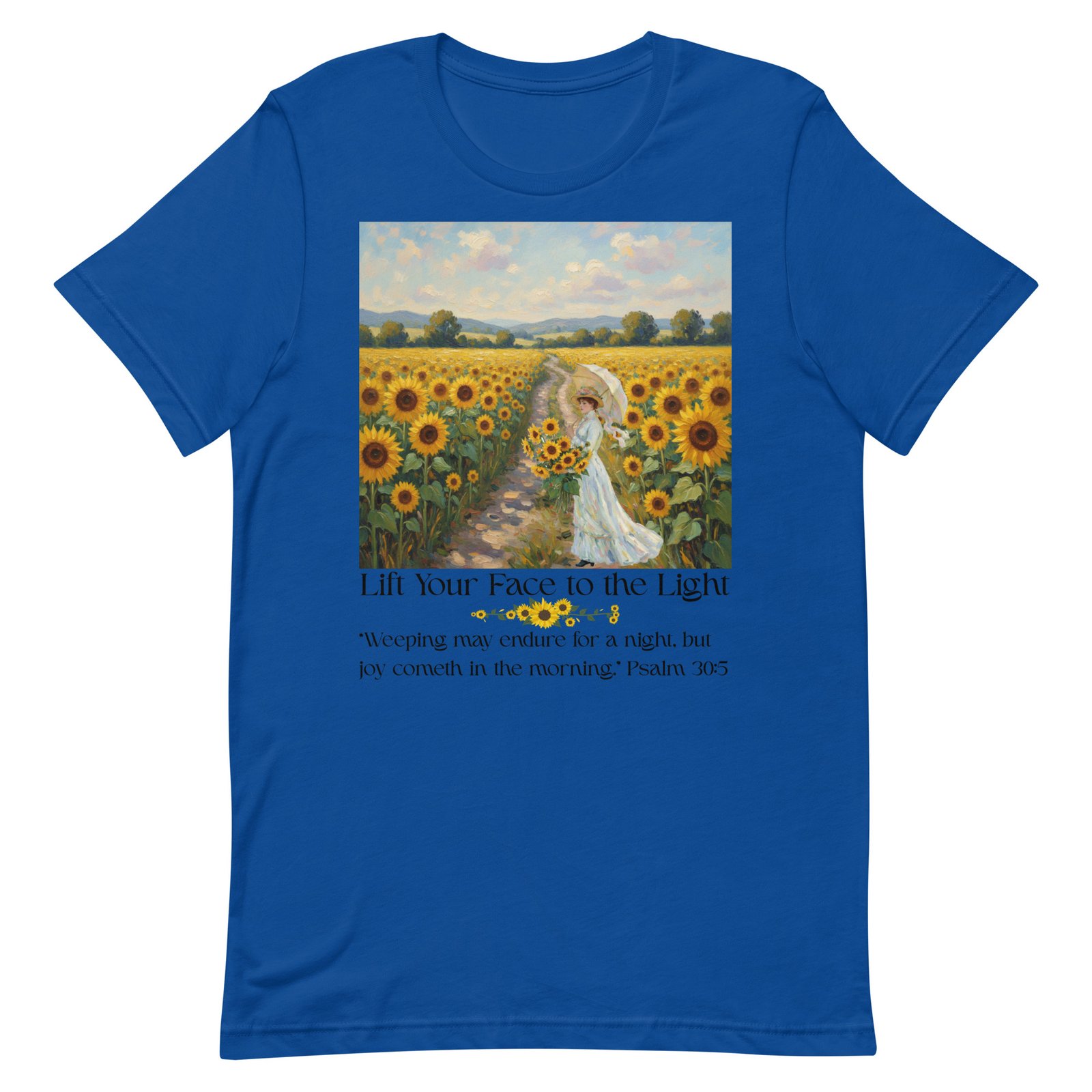 Lift your face to the light-Unisex t-shirt - Image 70