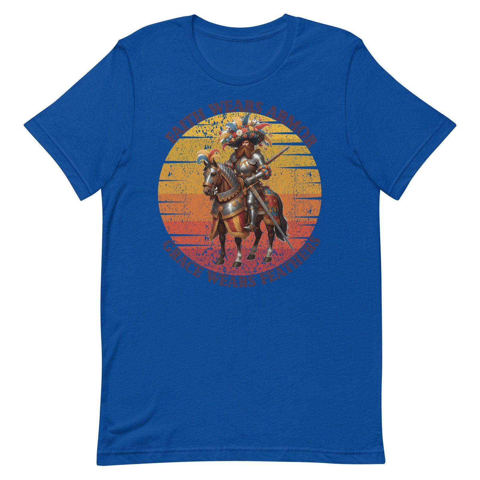 Armored and feathered Unisex t-shirt - Image 70