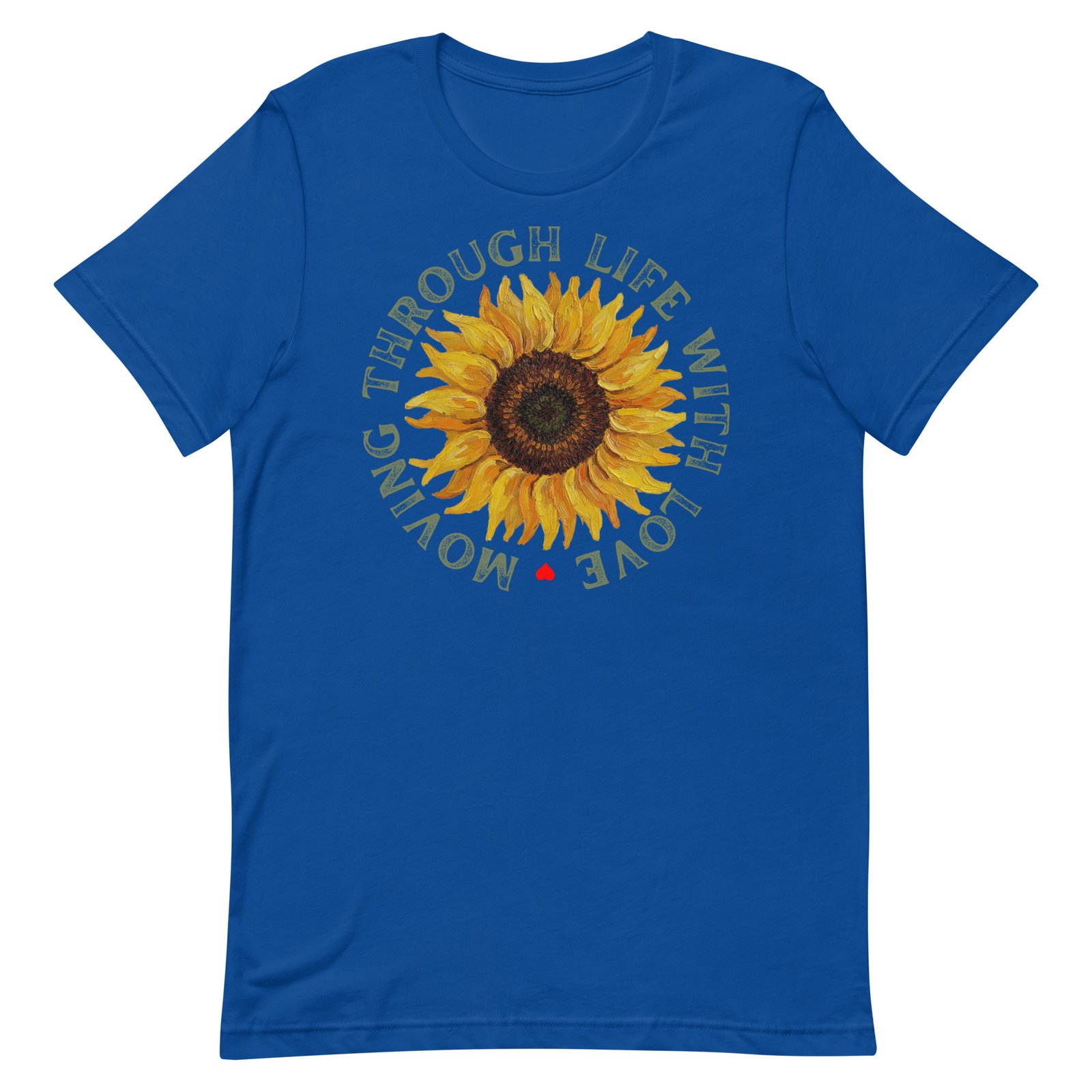 Moving through life with love Unisex t-shirt - Image 70