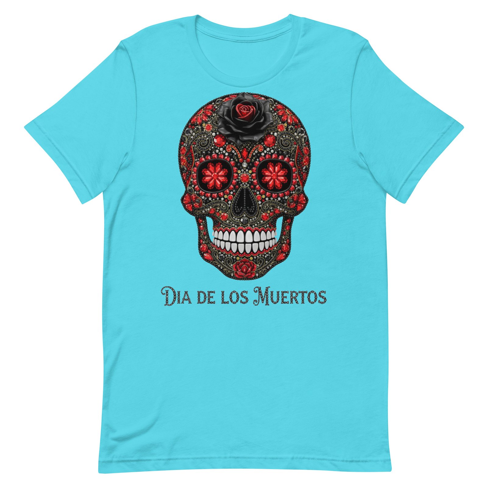 Dia de los Muertos Skull Unisex t-shirt - Image 84