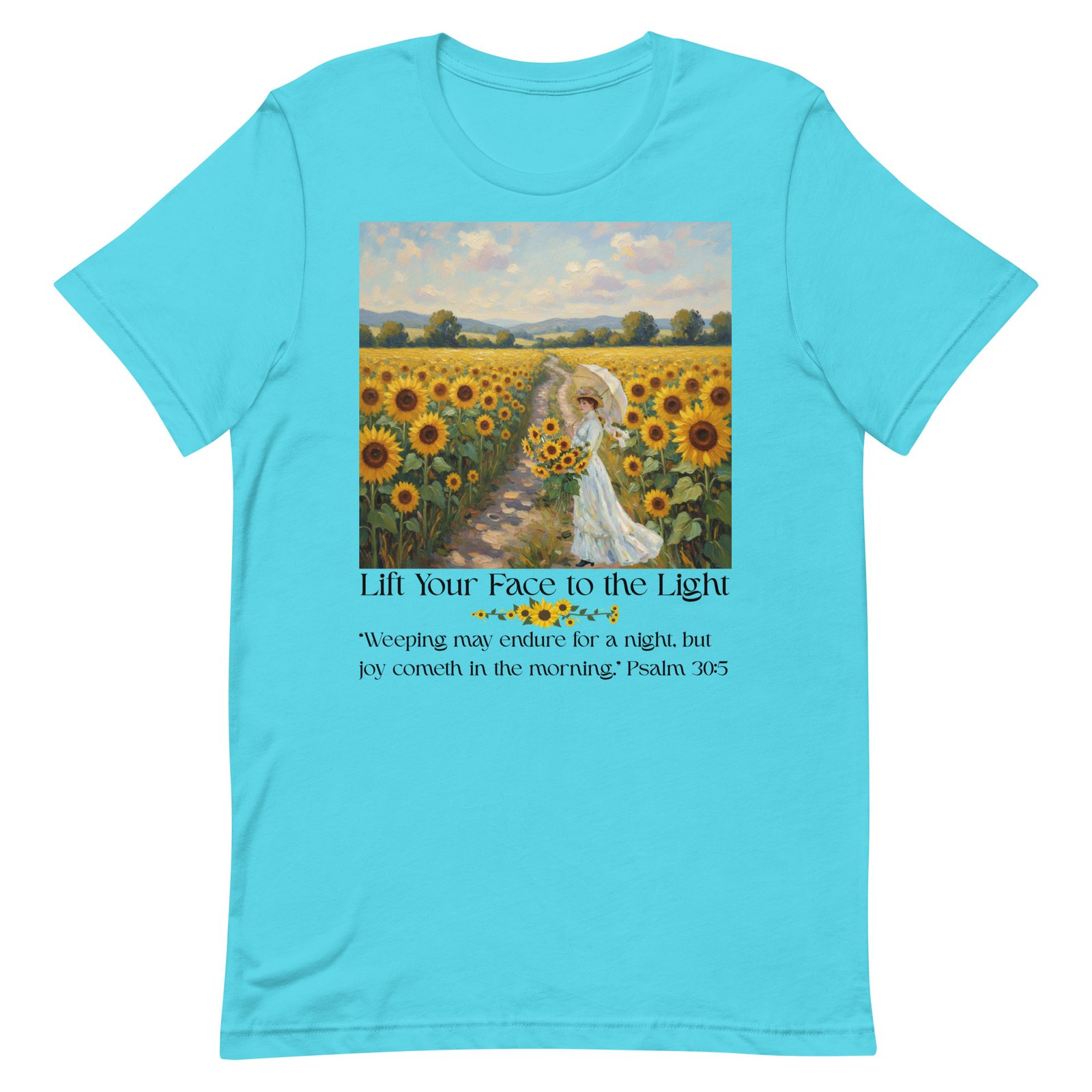 Lift your face to the light-Unisex t-shirt - Image 84
