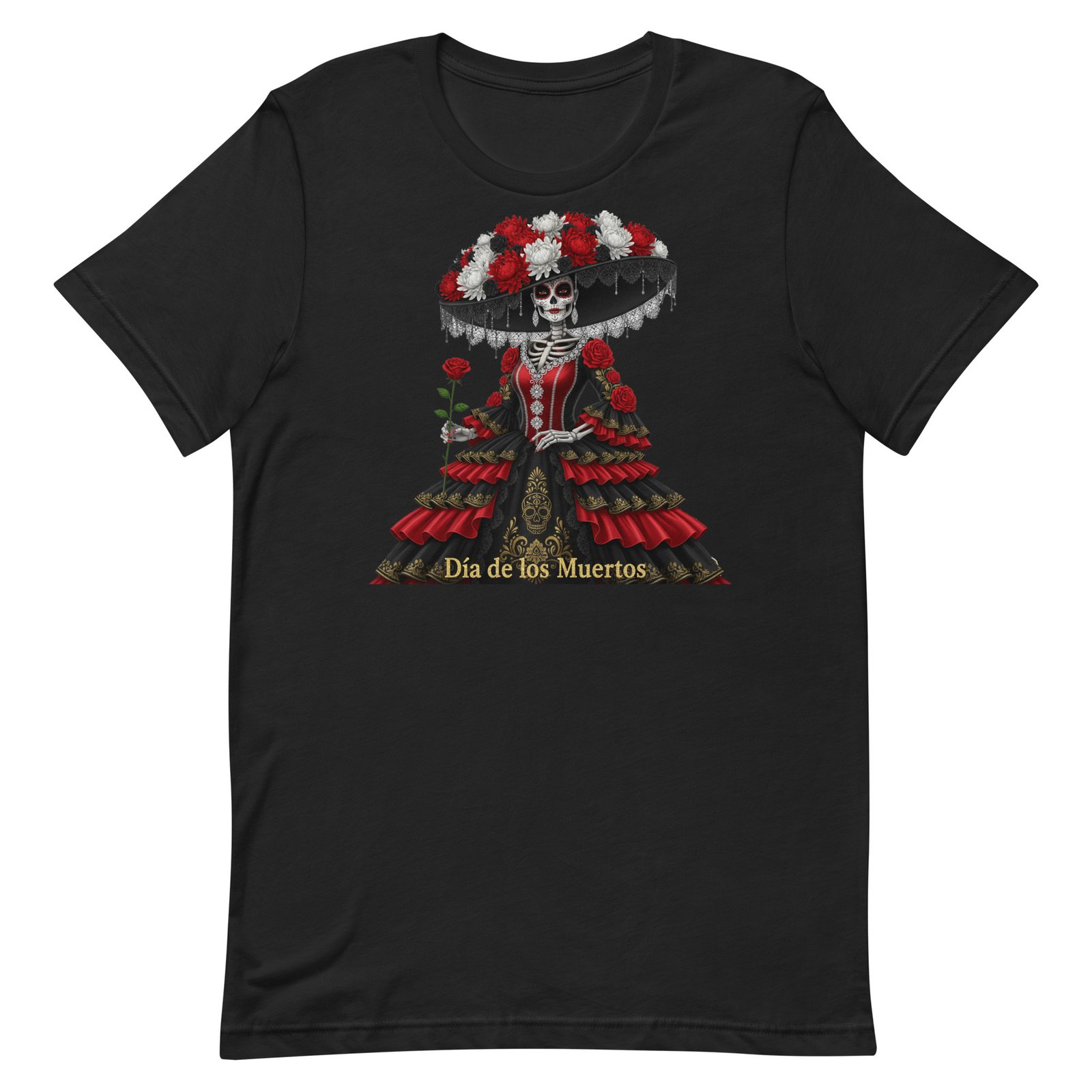 Catrina Dia de los Muertos Unisex t-shirt - Image 82