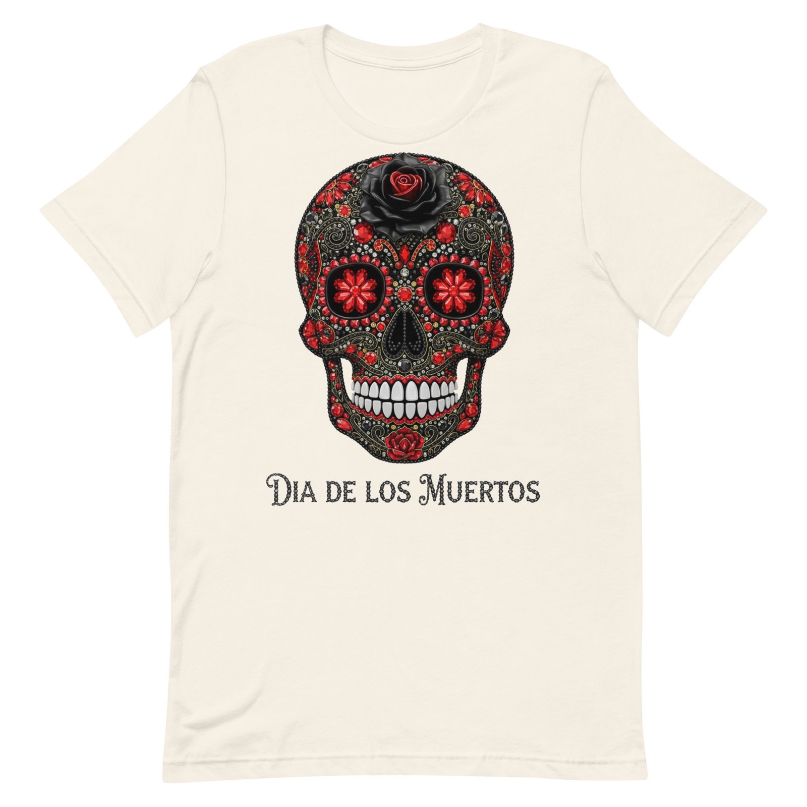 Dia de los Muertos Skull Unisex t-shirt - Image 71