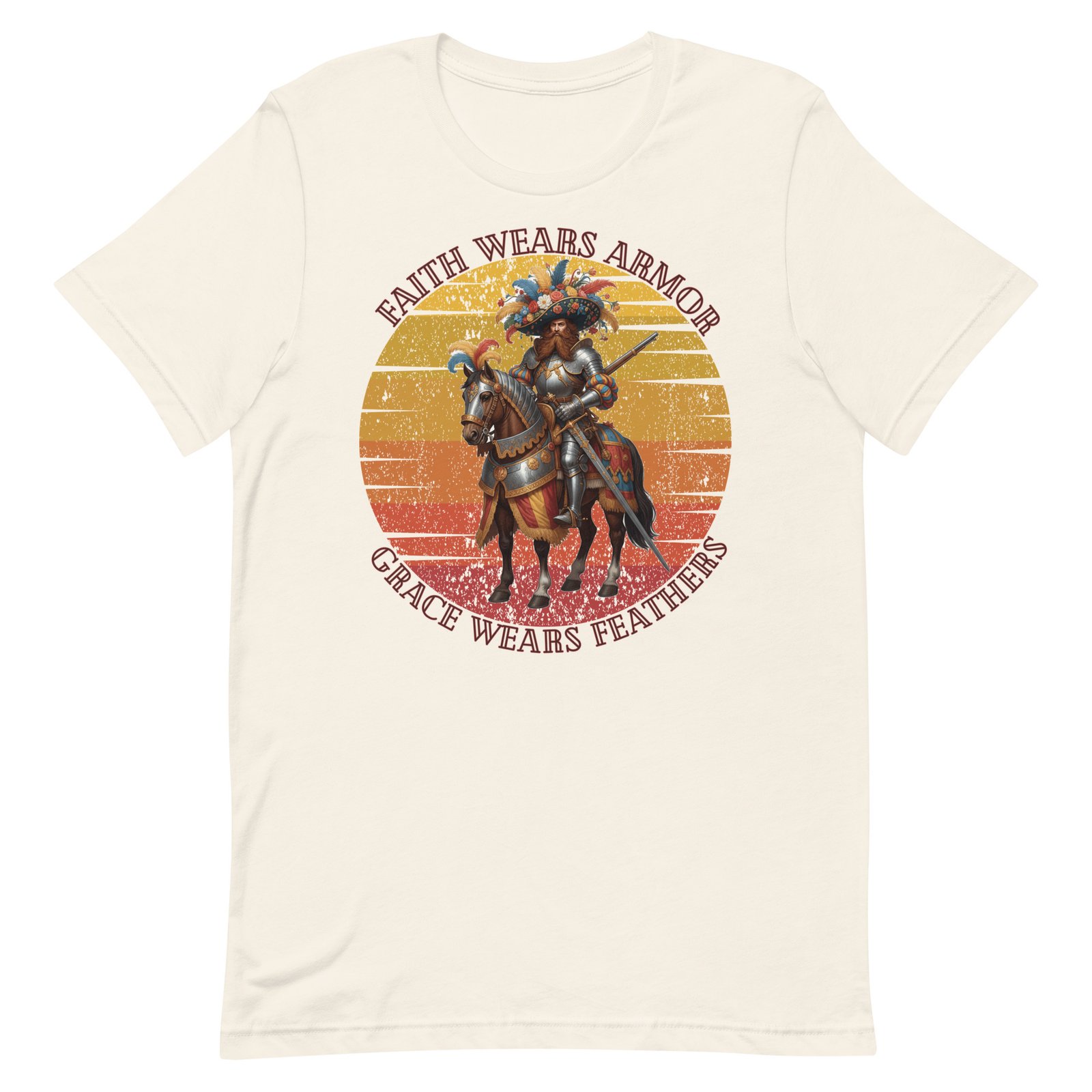 Armored and feathered Unisex t-shirt - Image 71