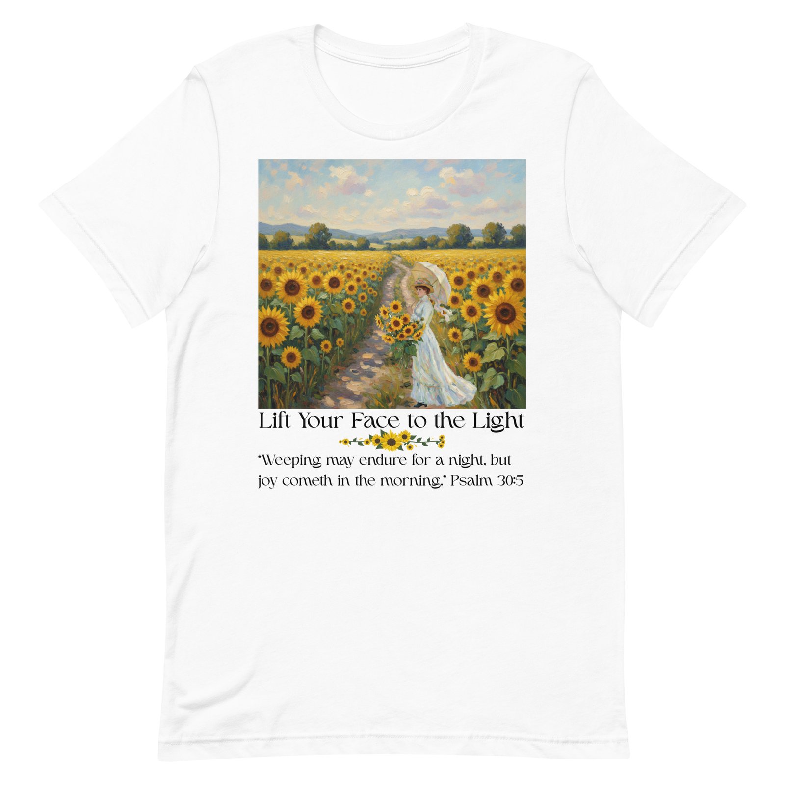 Lift your face to the light-Unisex t-shirt - Image 72