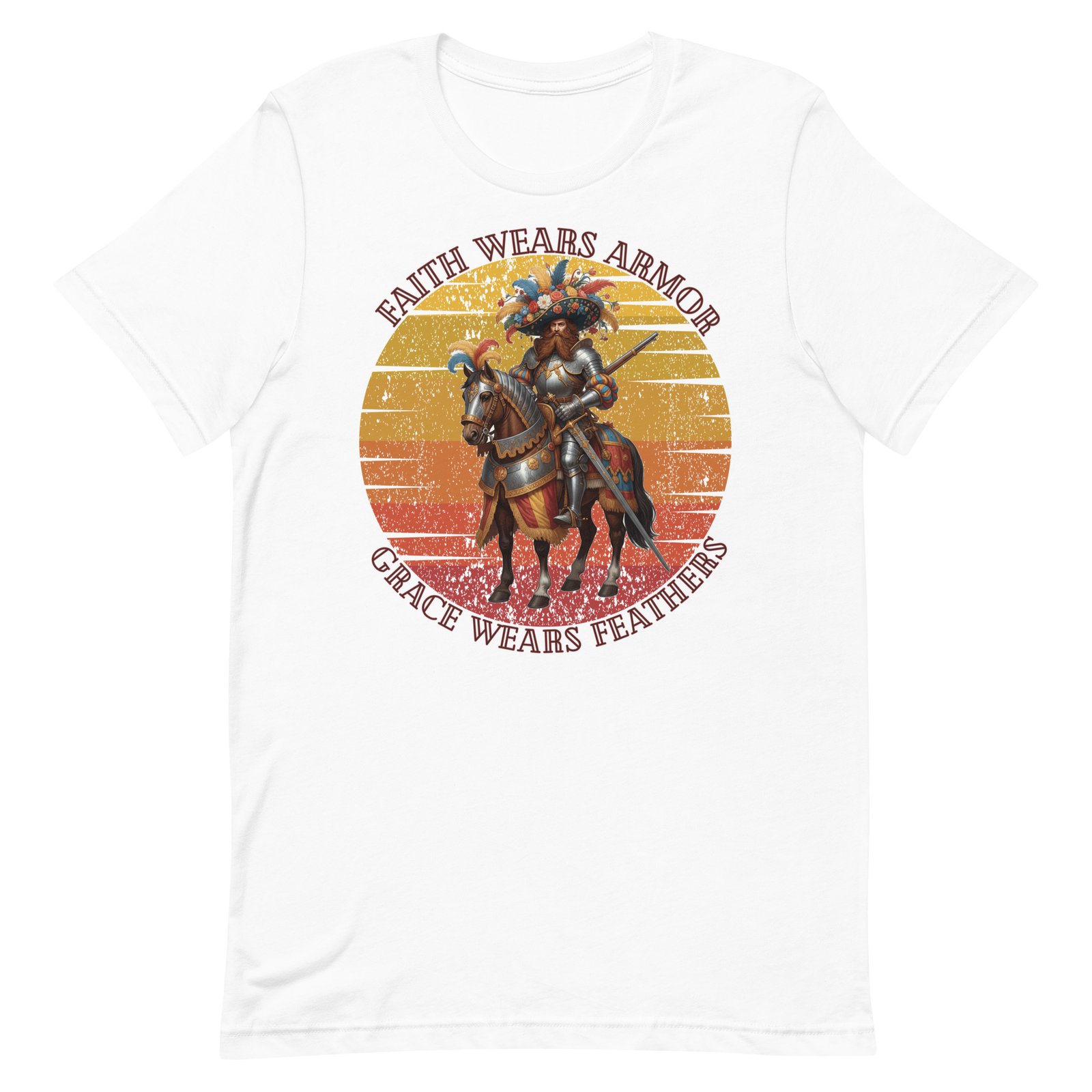 Armored and feathered Unisex t-shirt - Image 72