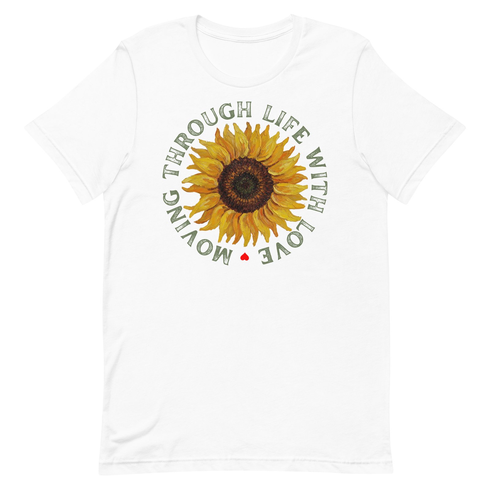 Moving through life with love Unisex t-shirt - Image 72