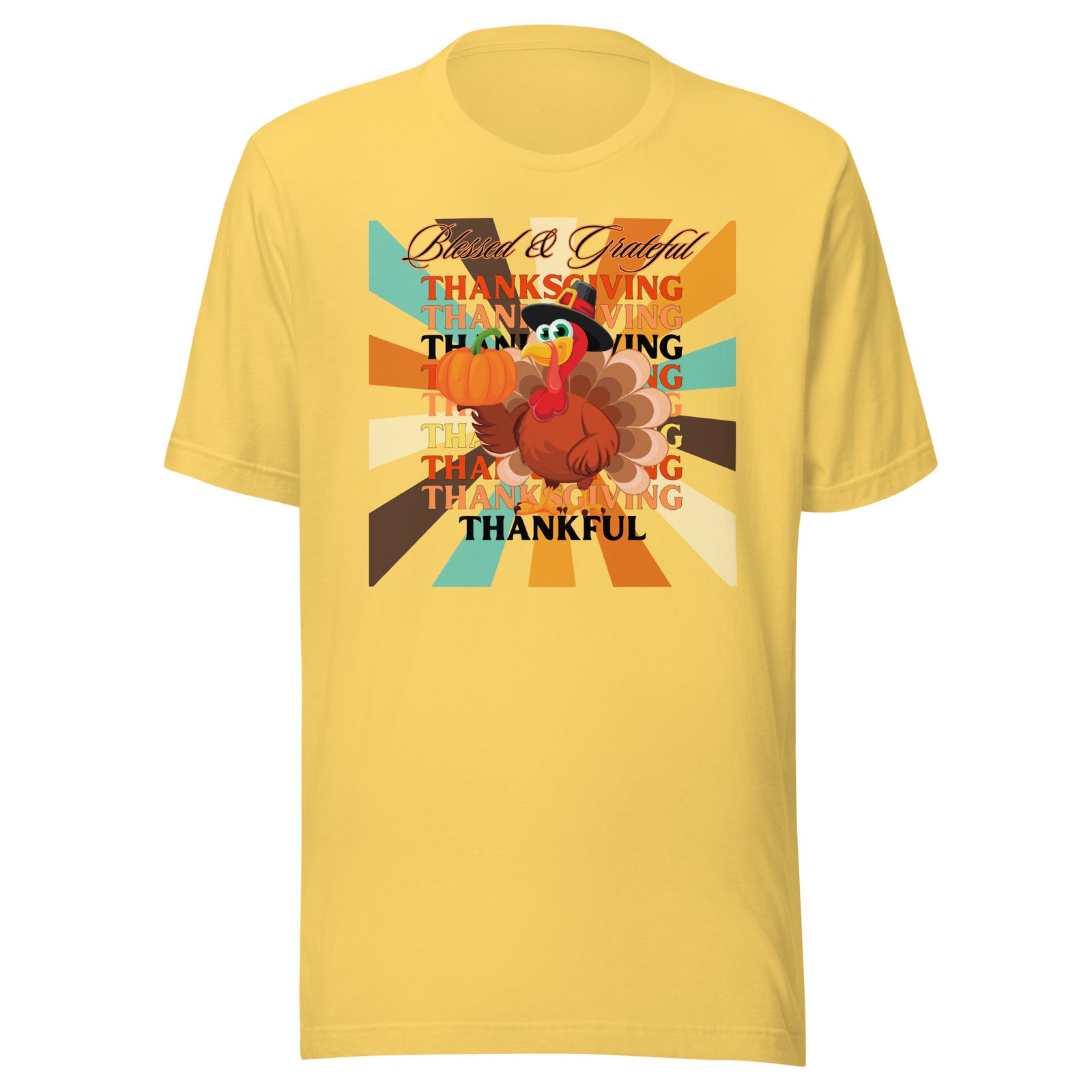 Blessed, Grateful and Thankful Unisex t-shirt - Image 3
