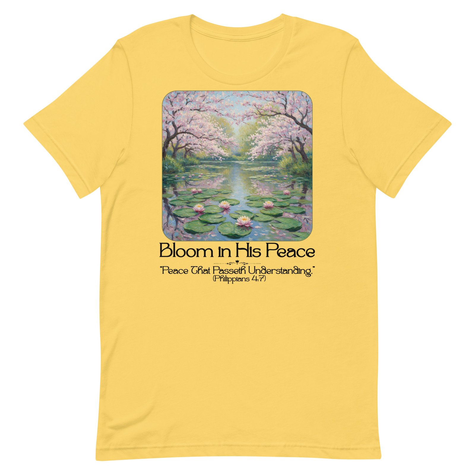 Bloom in his Peace Unisex t-shirt - Image 73