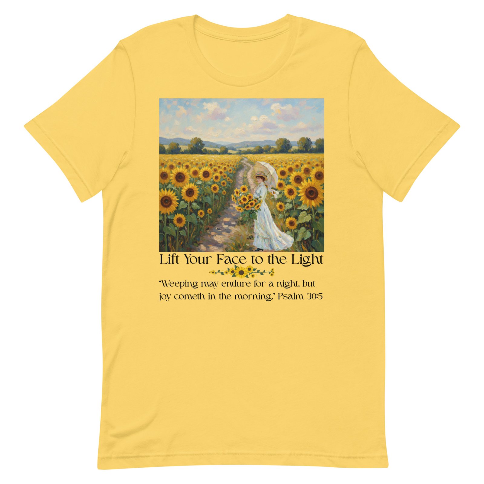 Lift your face to the light-Unisex t-shirt - Image 73