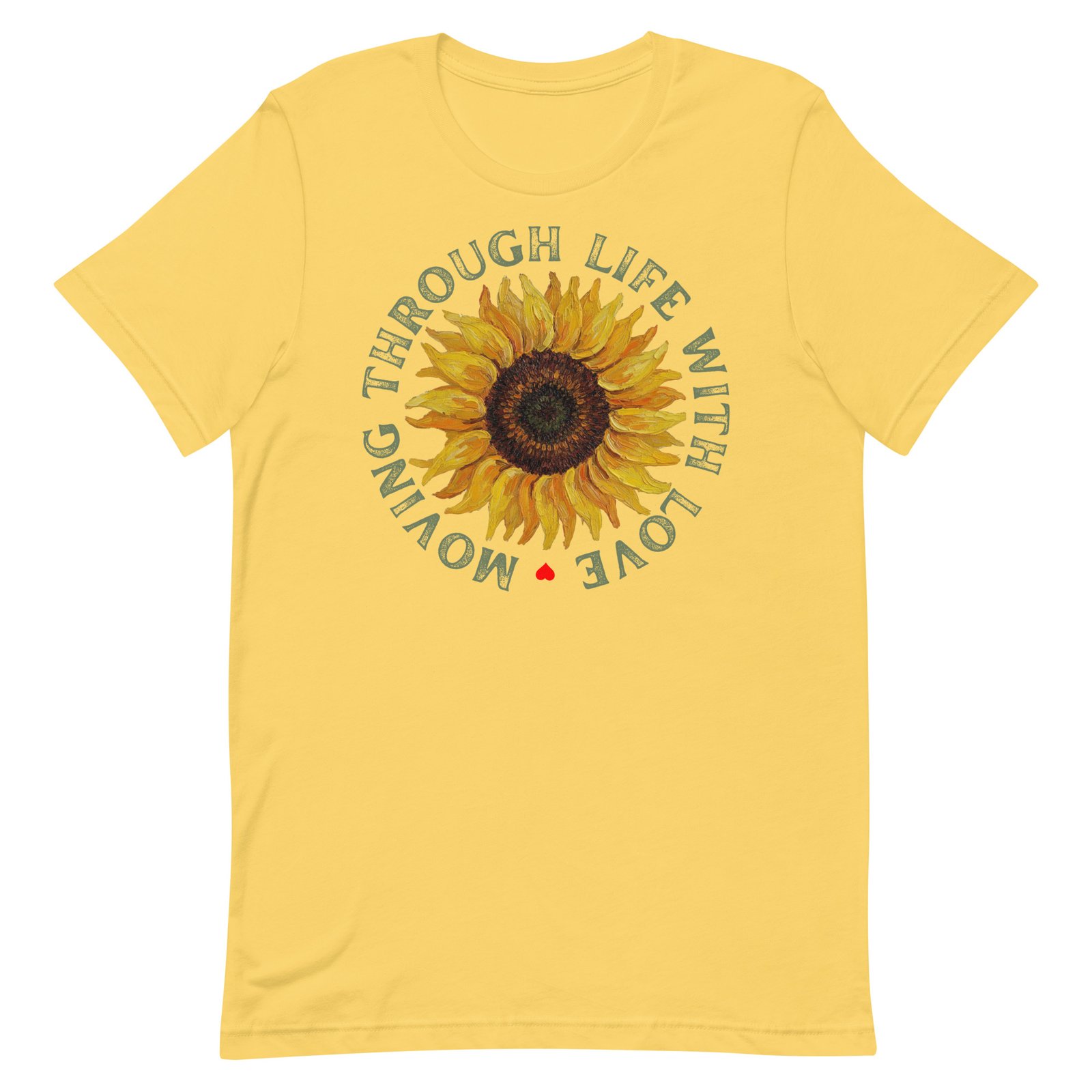 Moving through life with love Unisex t-shirt - Image 73