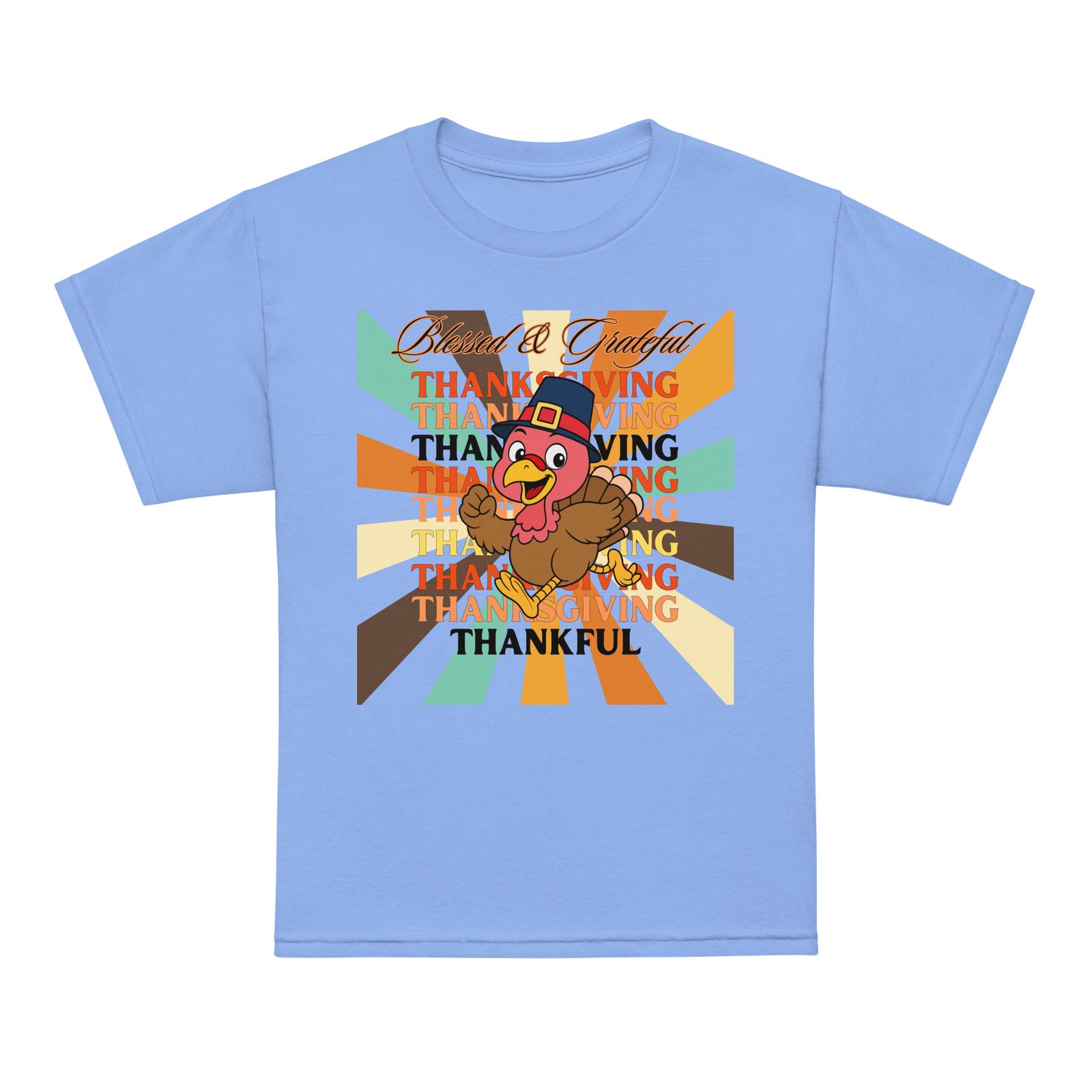 Blessed, Grateful and Thankful Youth t-shirt - Image 3