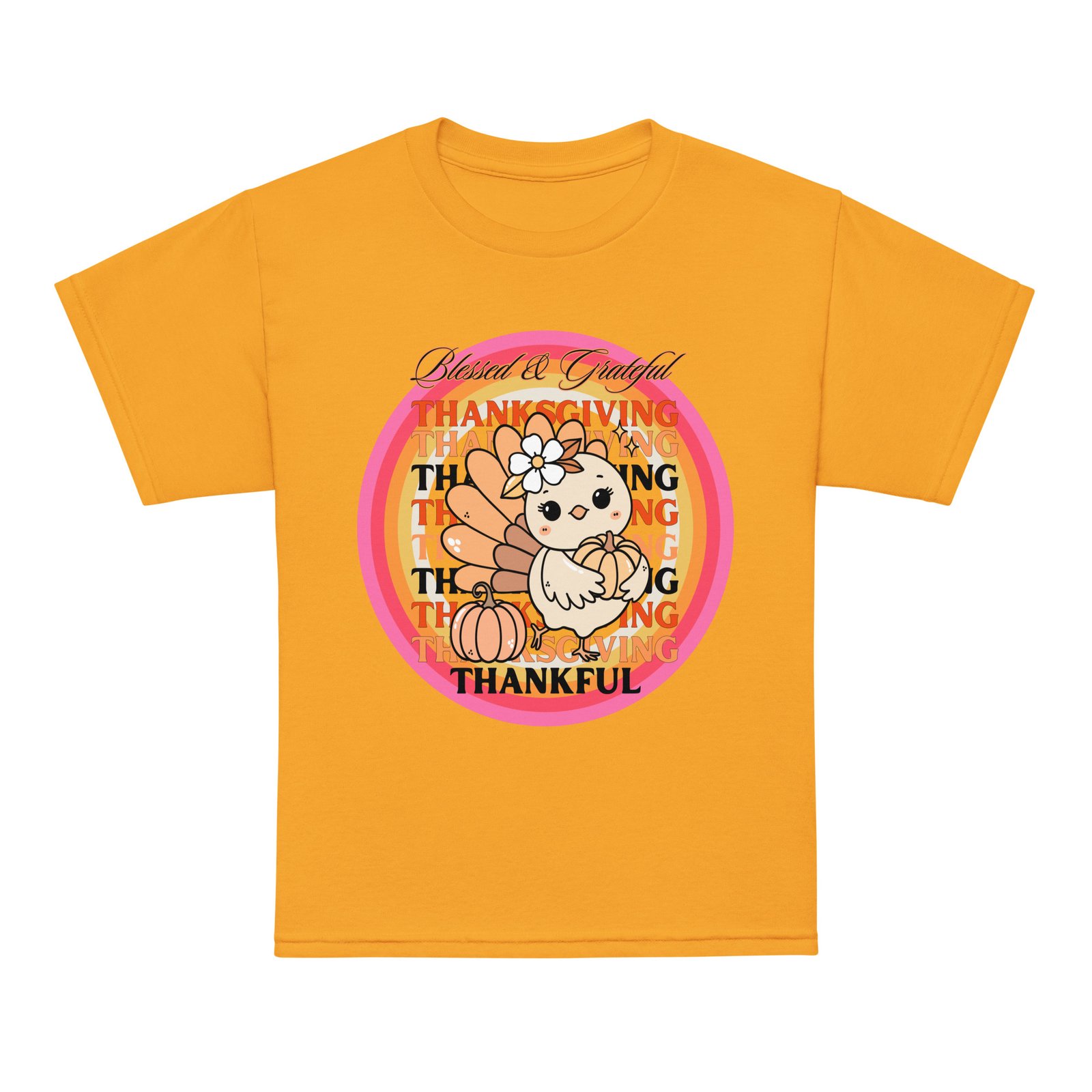 Blessed, Grateful and Thankful Youth t-shirt - Image 6