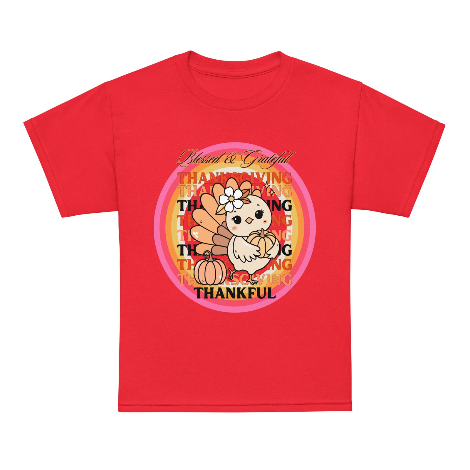 Blessed, Grateful and Thankful Youth t-shirt - Image 5