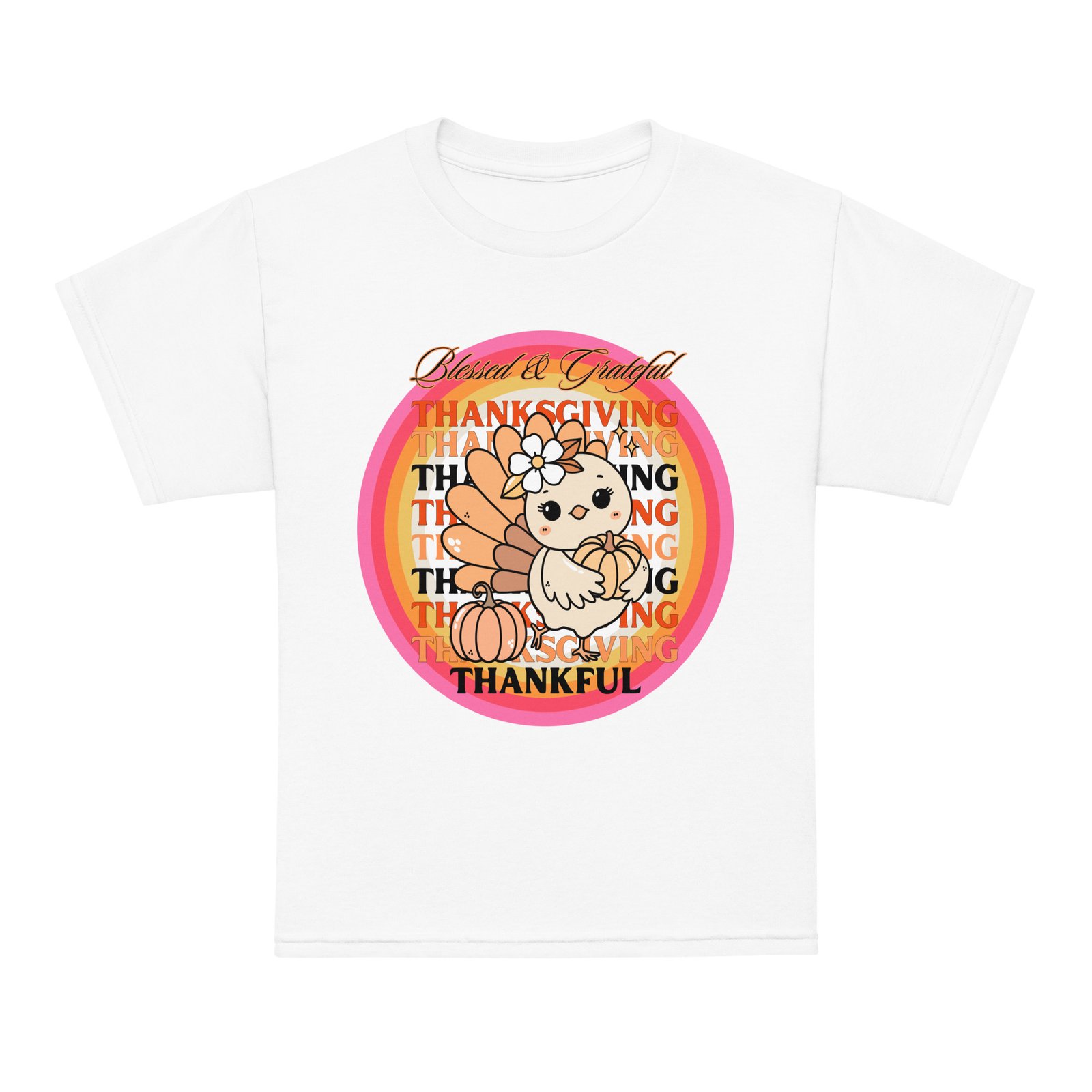 Blessed, Grateful and Thankful Youth t-shirt - Image 8