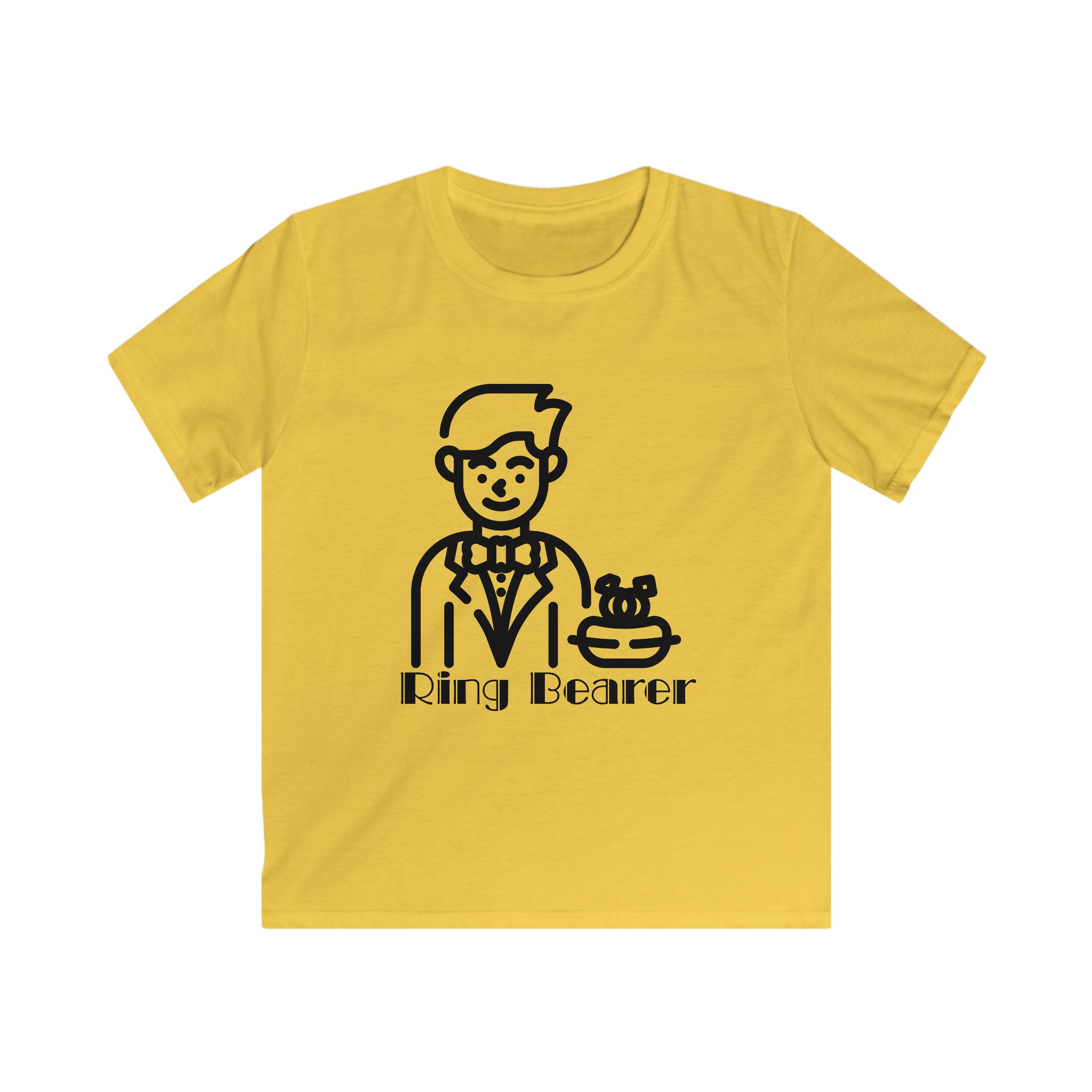 Ring Bearer Kids Tee for Weddings, Cute Kids T-Shirt, Flower Girl Gift, Birthday Party Outfit, Family Wedding Attire - Image 7