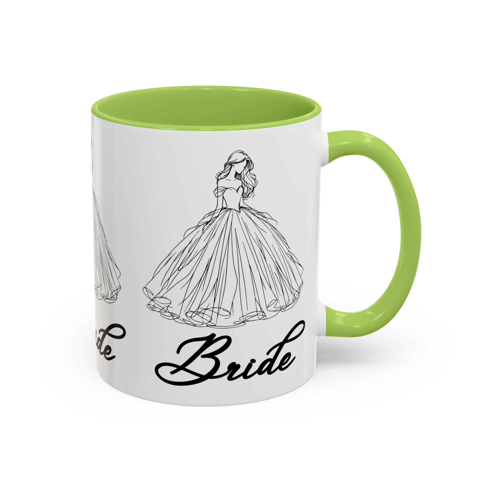 Bride Mug | Elegant Wedding Dress Design | Bridal Shower Gift & Keepsake - Image 50