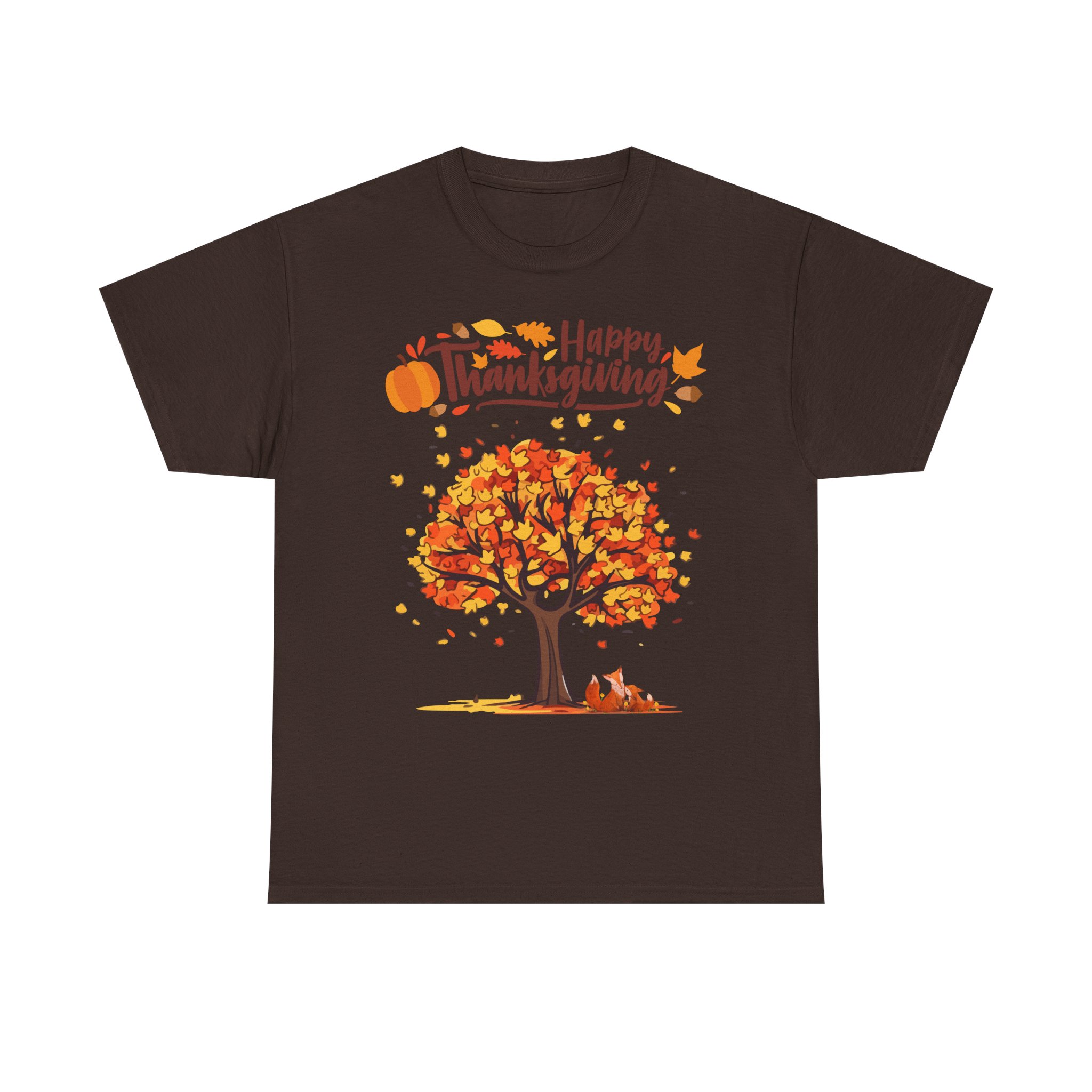 Thanksgiving Tree Tee, Autumn Shirt, Fall Apparel, Family Gathering Top, Seasonal Wear, Thanksgiving Gift - Image 25