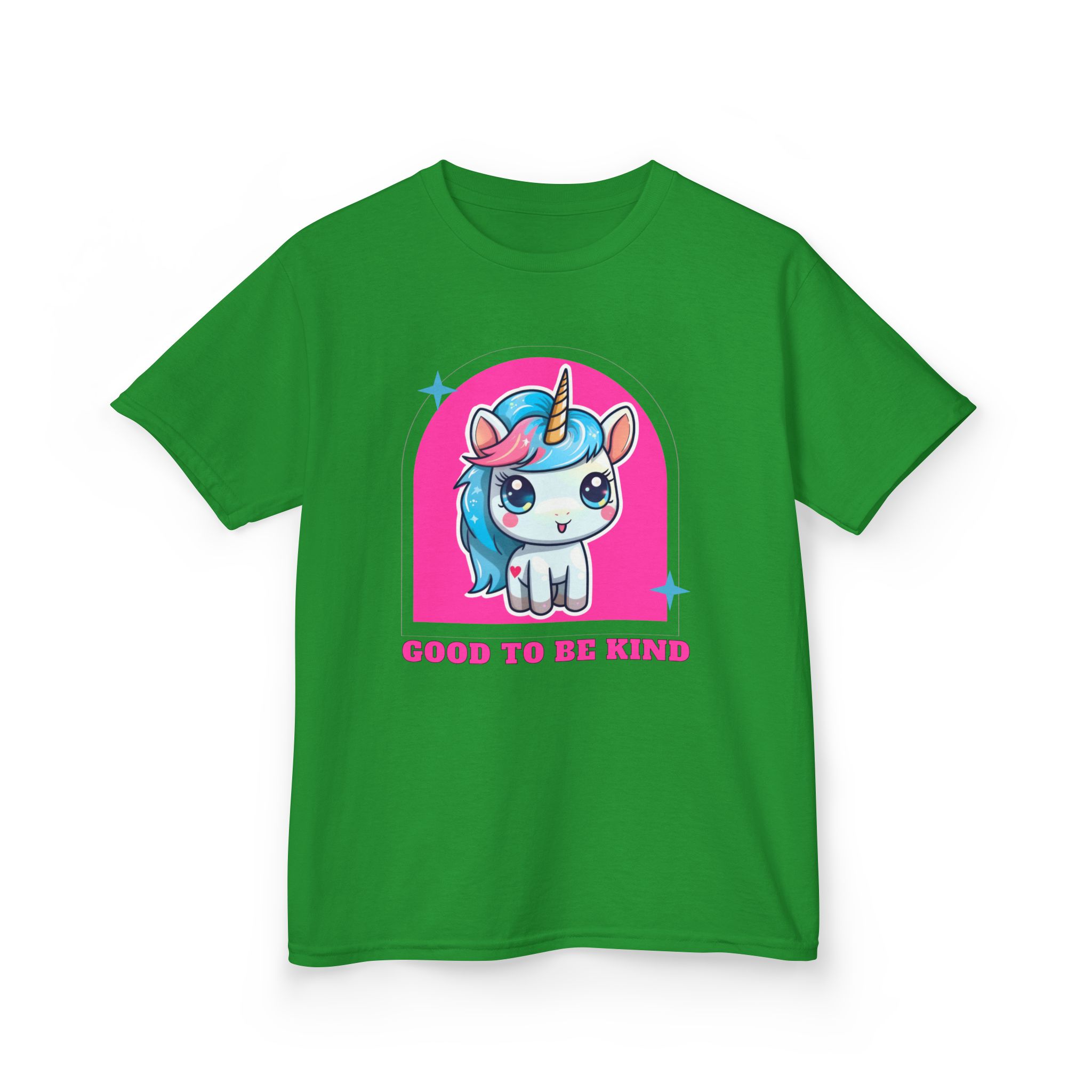 Kids Unicorn Tee — "Good to Be Kind" Cute Rainbow Pony Shirt - Image 30