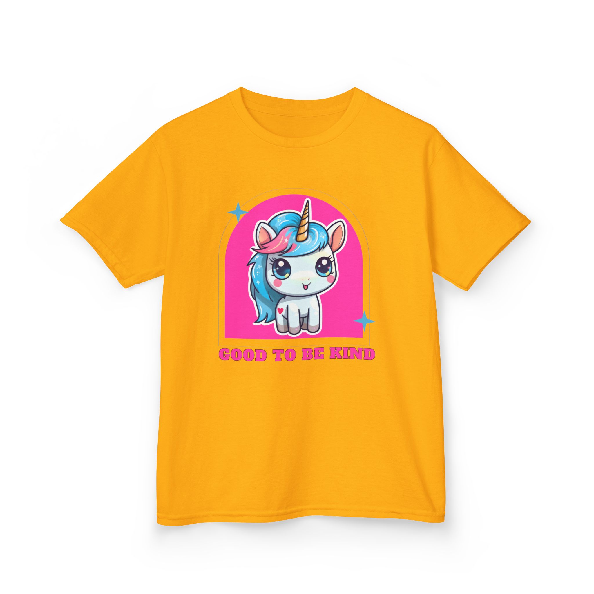 Kids Unicorn Tee — "Good to Be Kind" Cute Rainbow Pony Shirt - Image 14
