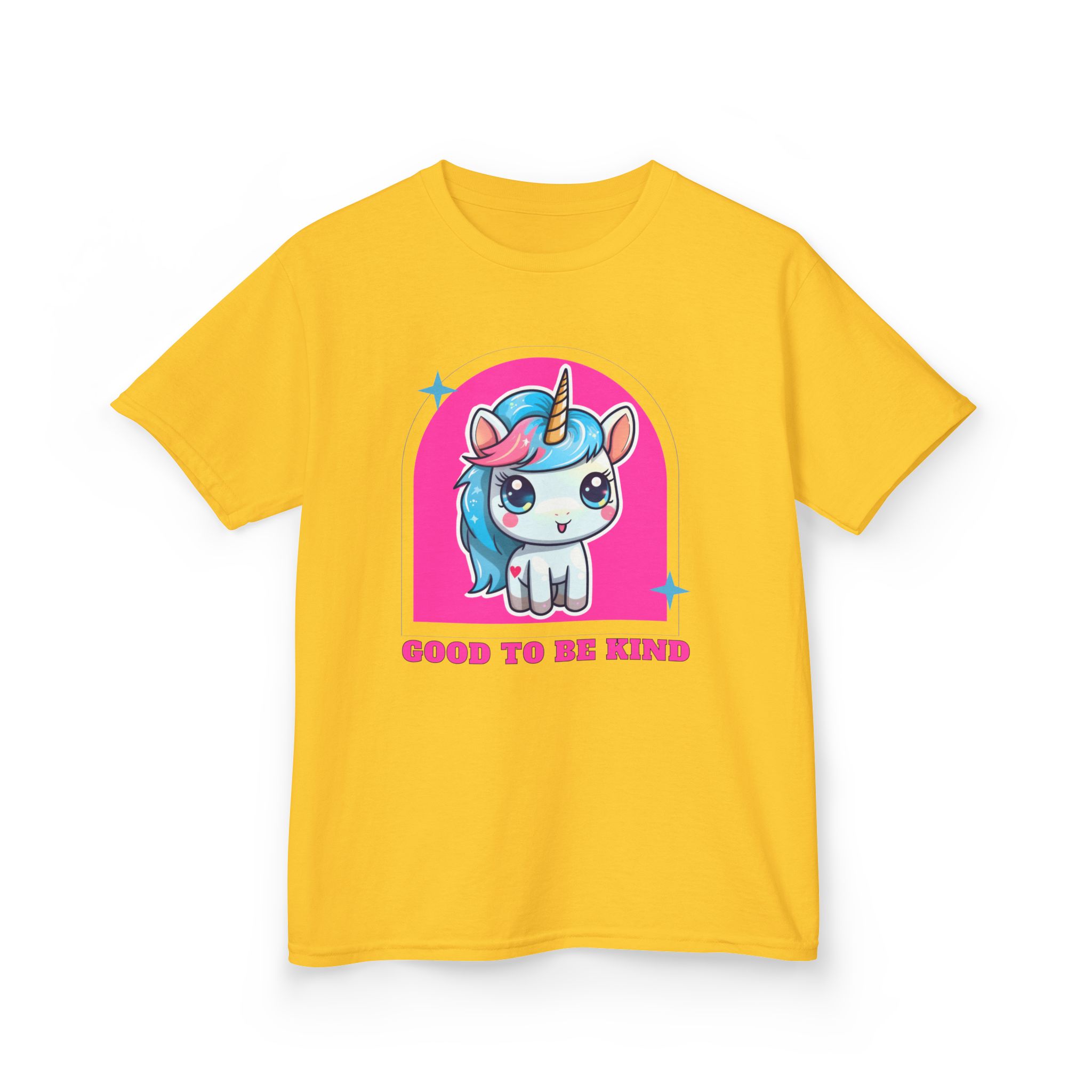 Kids Unicorn Tee — "Good to Be Kind" Cute Rainbow Pony Shirt - Image 22
