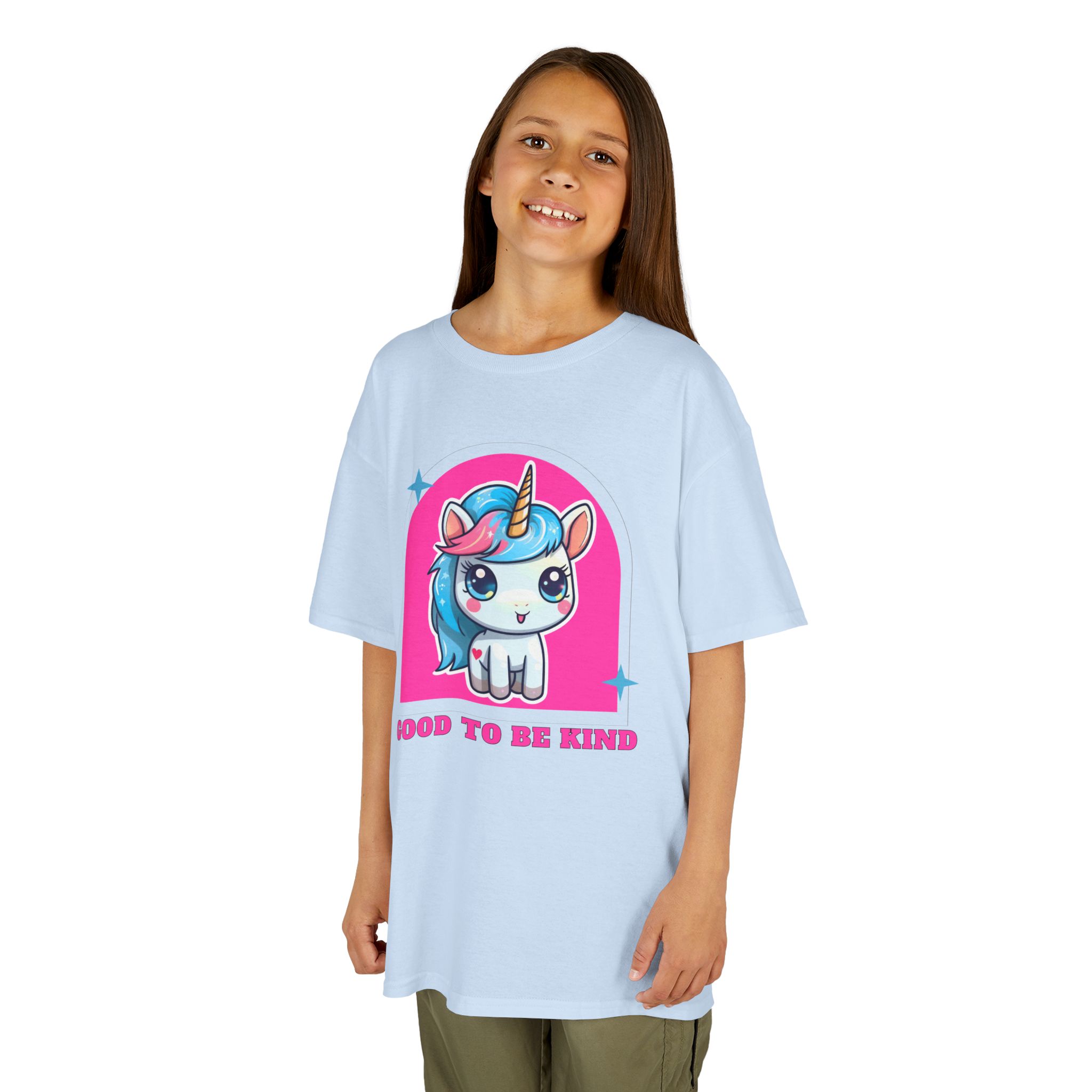 Kids Unicorn Tee — "Good to Be Kind" Cute Rainbow Pony Shirt - Image 39