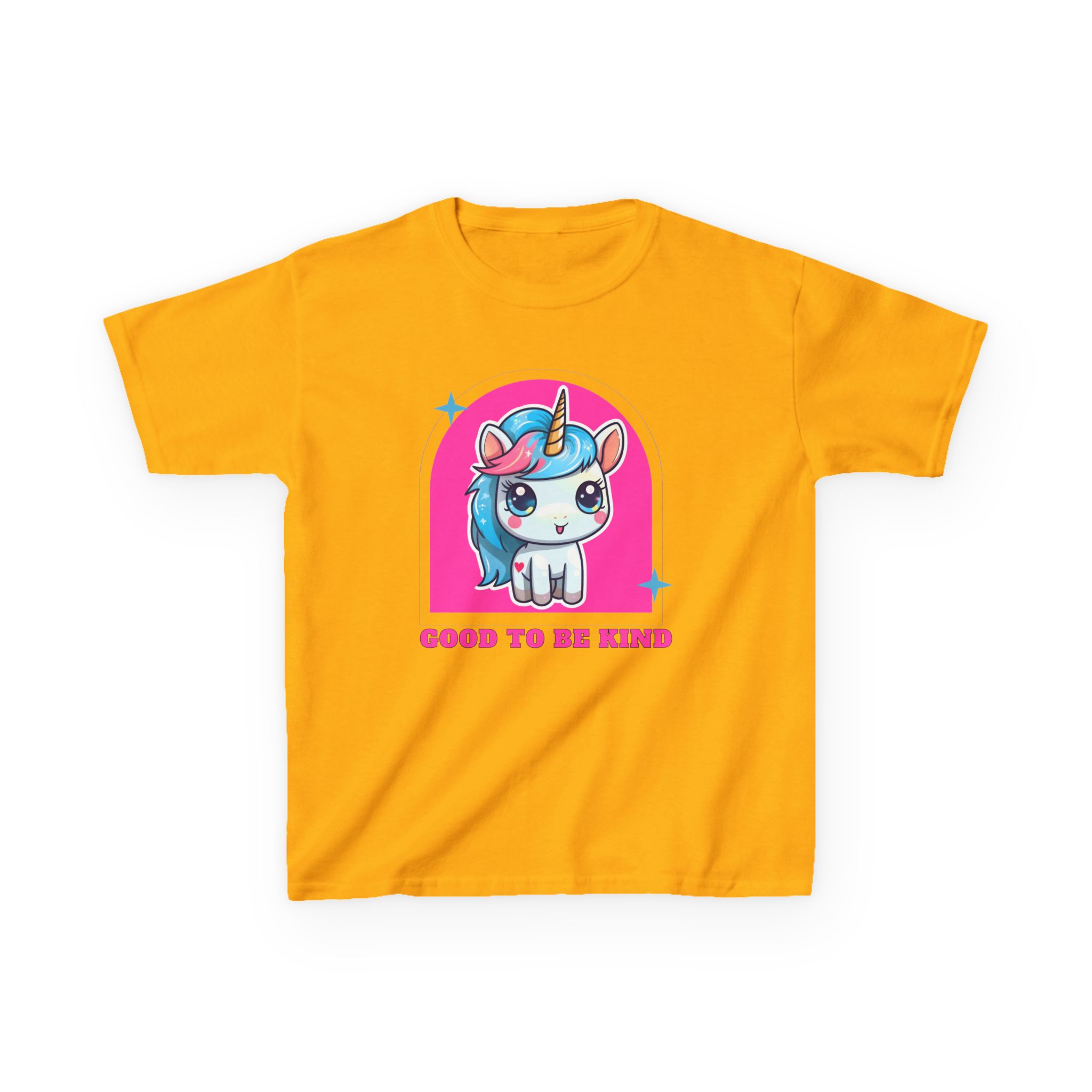 Kids Unicorn Tee — "Good to Be Kind" Cute Rainbow Pony Shirt - Image 13