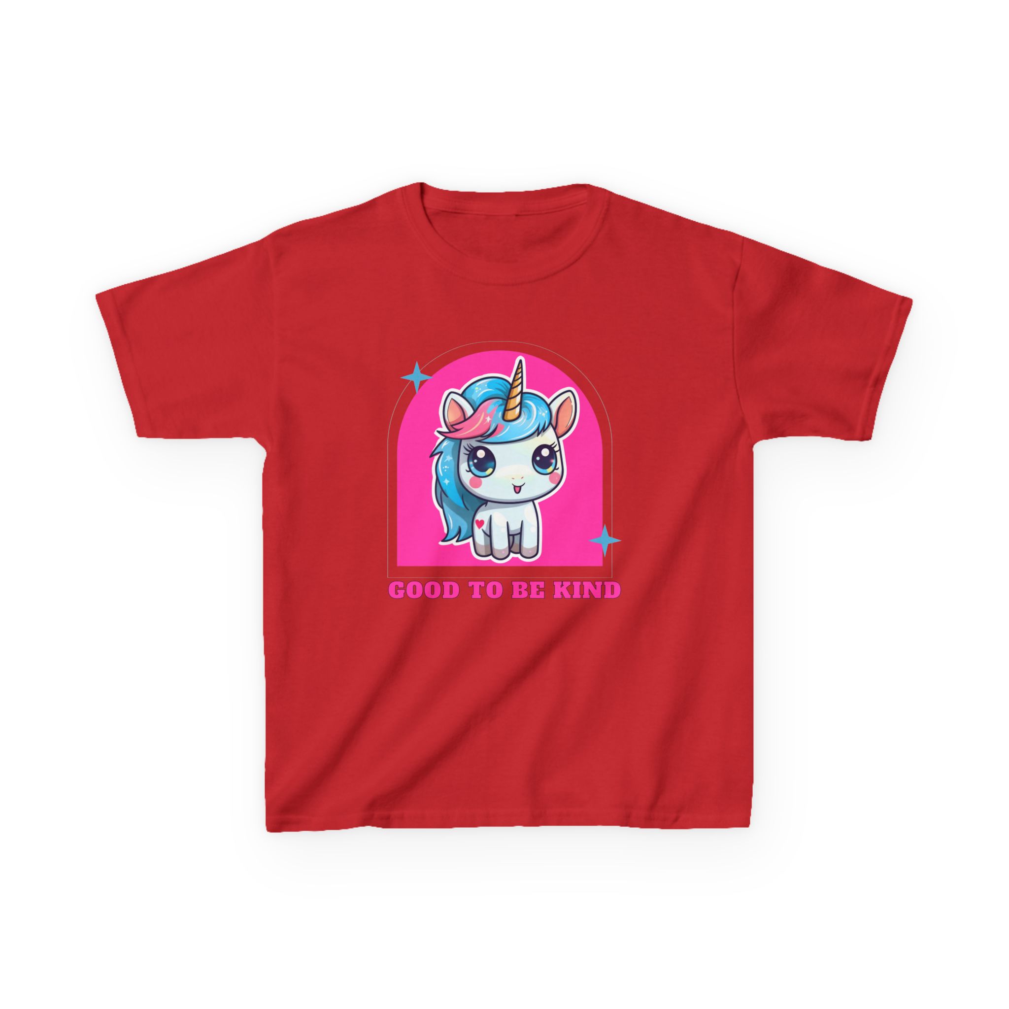 Kids Unicorn Tee — "Good to Be Kind" Cute Rainbow Pony Shirt - Image 57