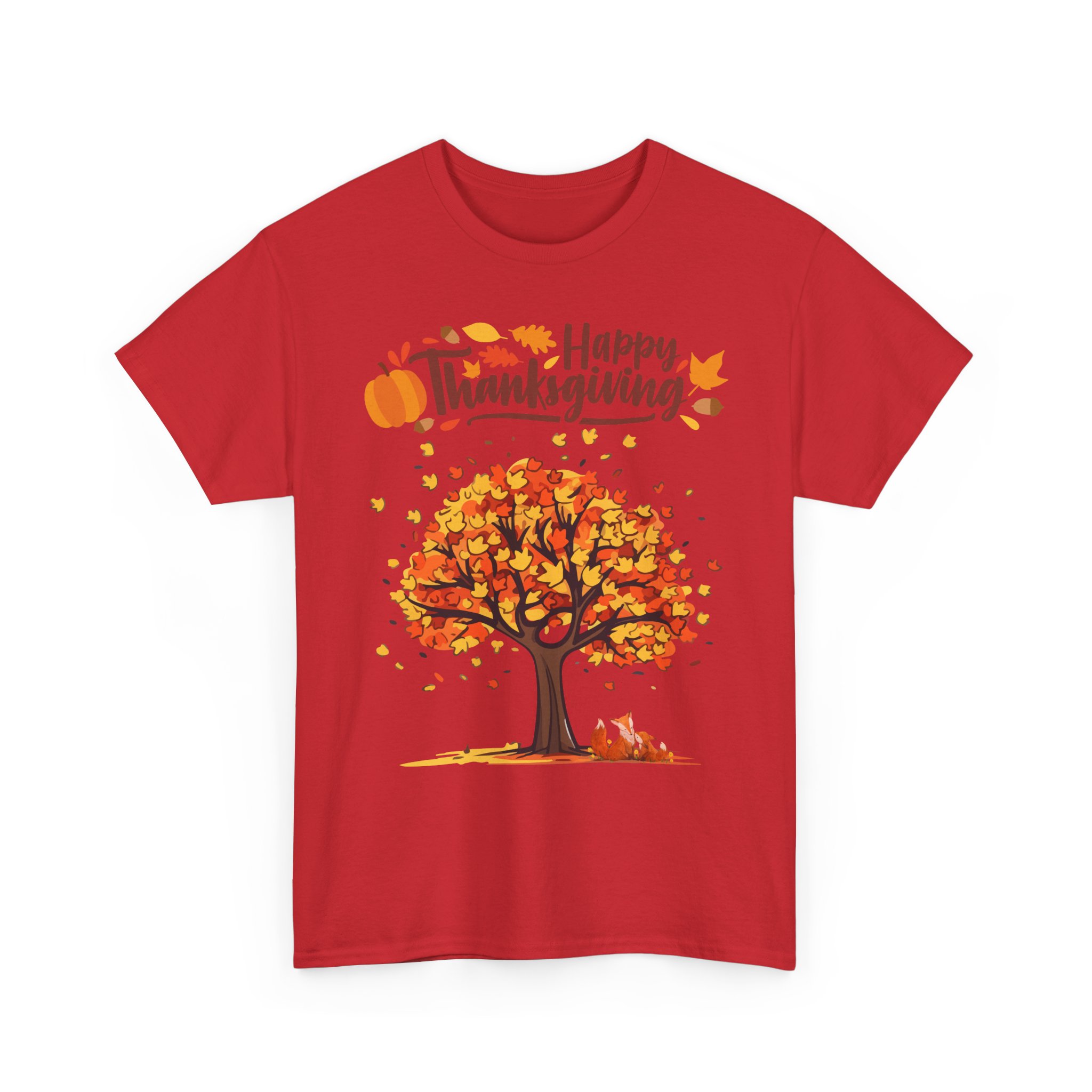 Thanksgiving Tree Tee, Autumn Shirt, Fall Apparel, Family Gathering Top, Seasonal Wear, Thanksgiving Gift - Image 63
