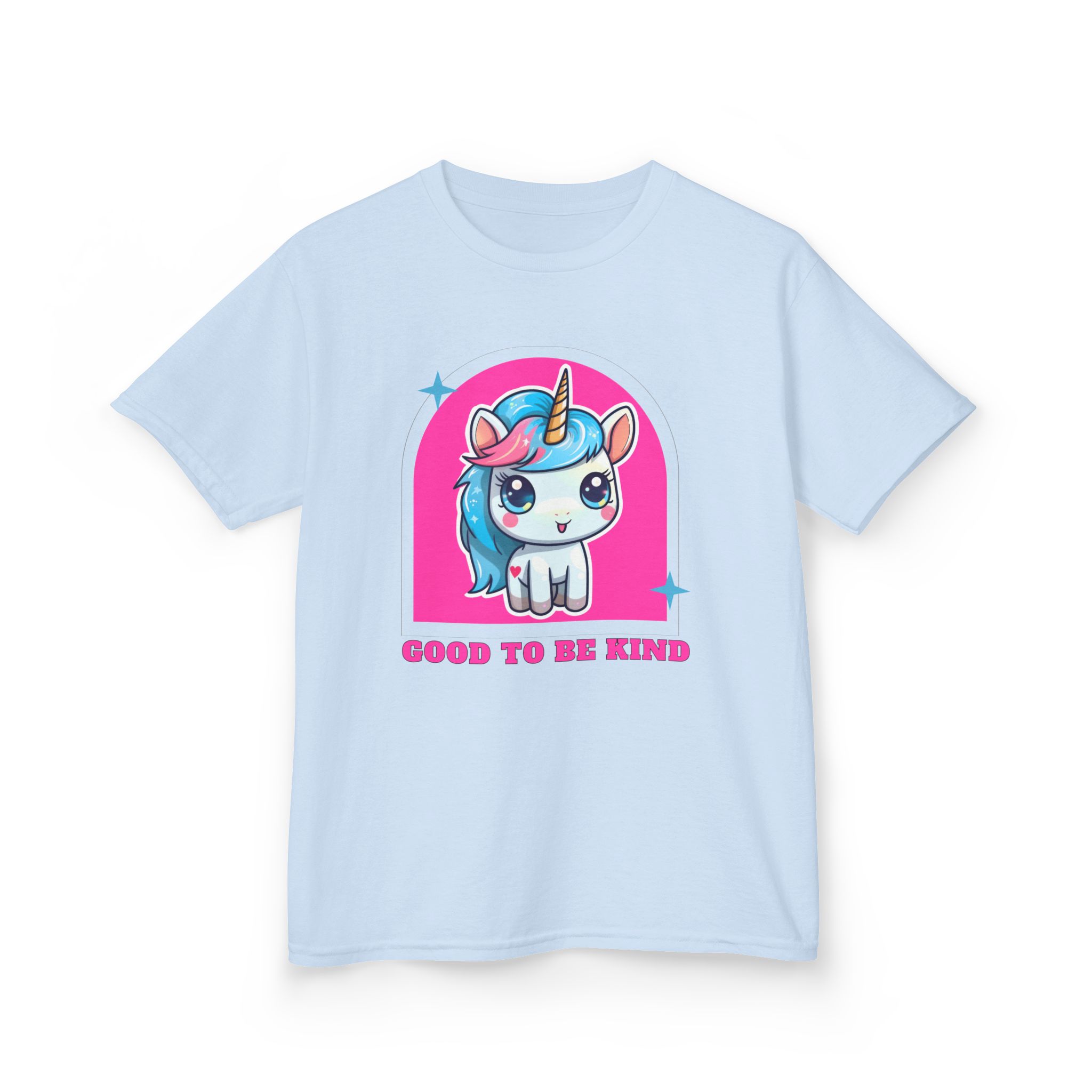 Kids Unicorn Tee — "Good to Be Kind" Cute Rainbow Pony Shirt - Image 38
