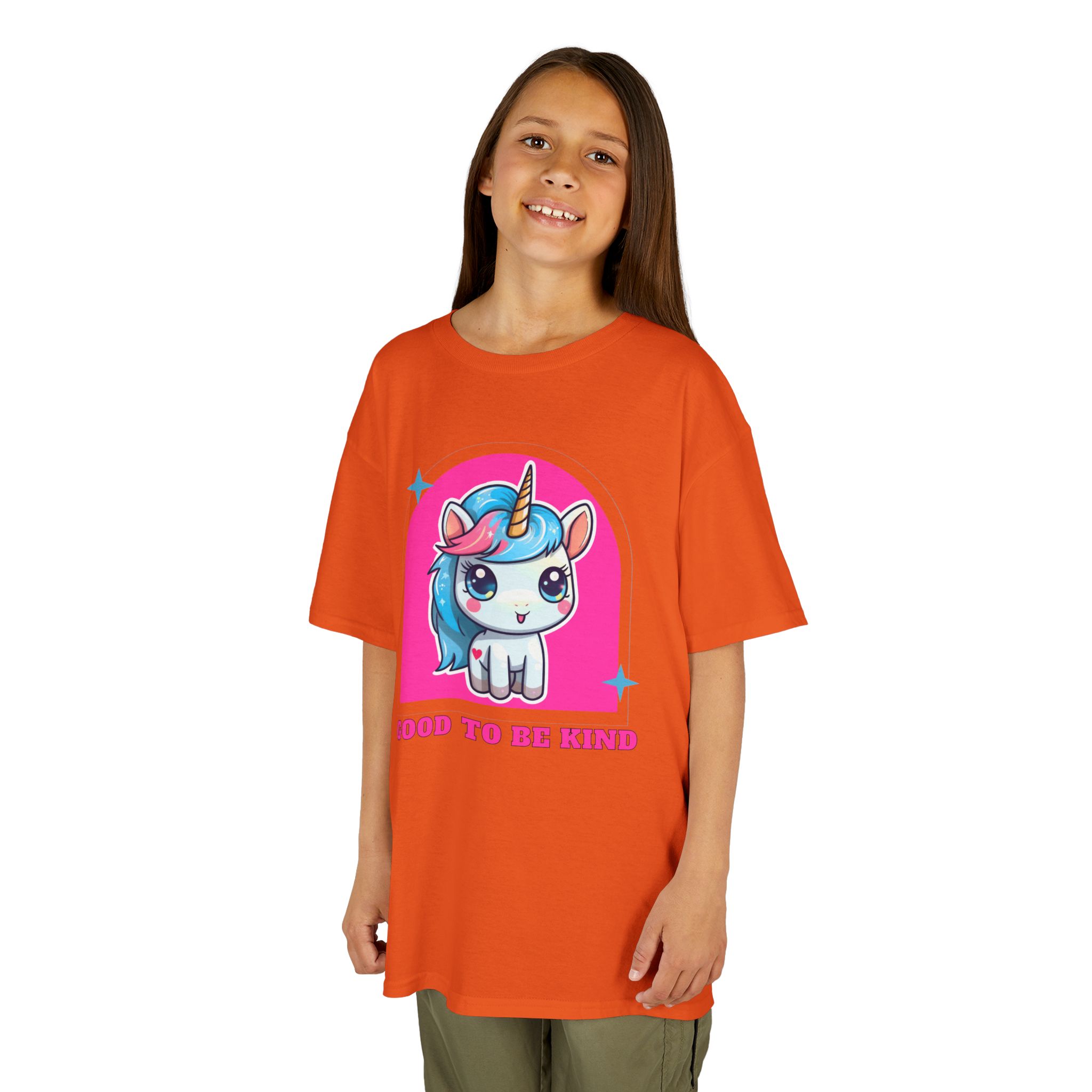 Kids Unicorn Tee — "Good to Be Kind" Cute Rainbow Pony Shirt - Image 19