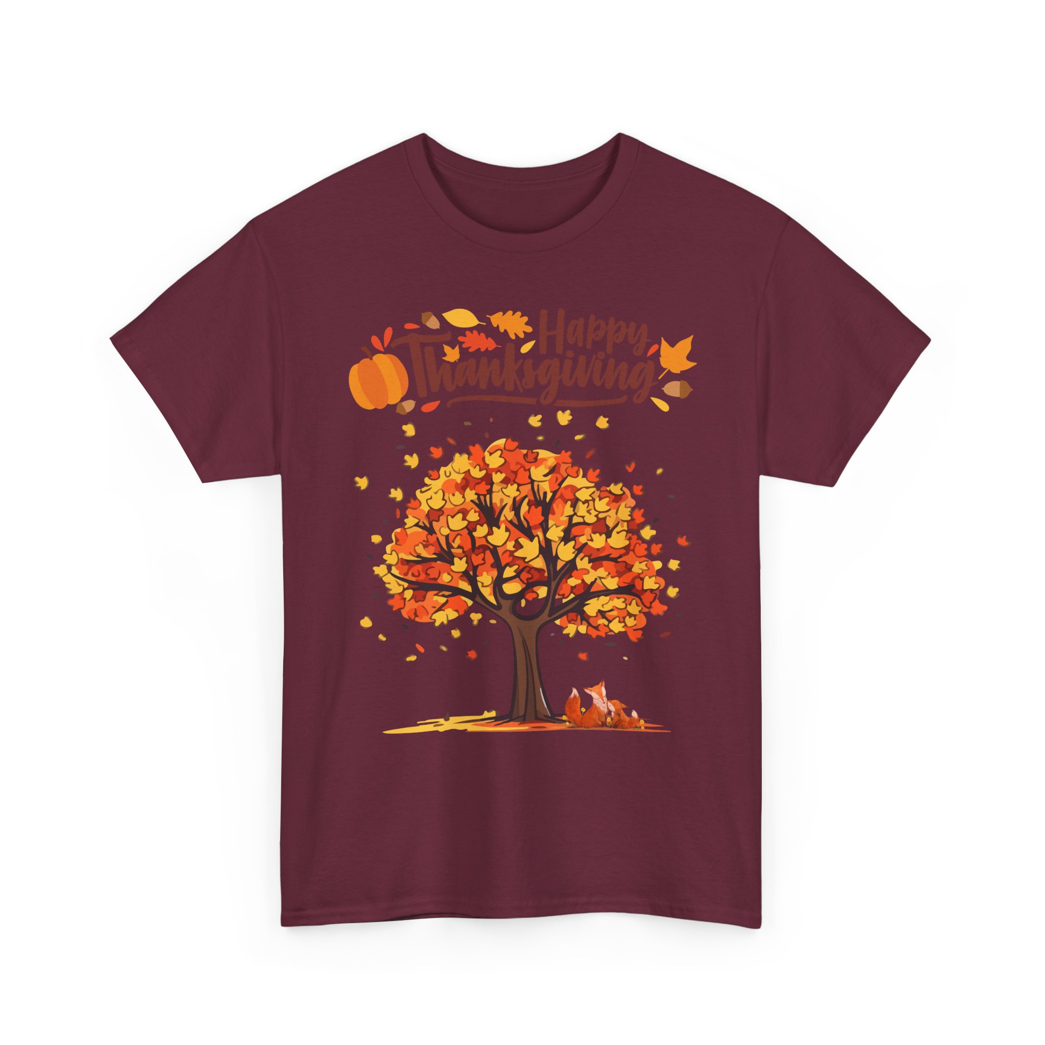 Thanksgiving Tree Tee, Autumn Shirt, Fall Apparel, Family Gathering Top, Seasonal Wear, Thanksgiving Gift - Image 23