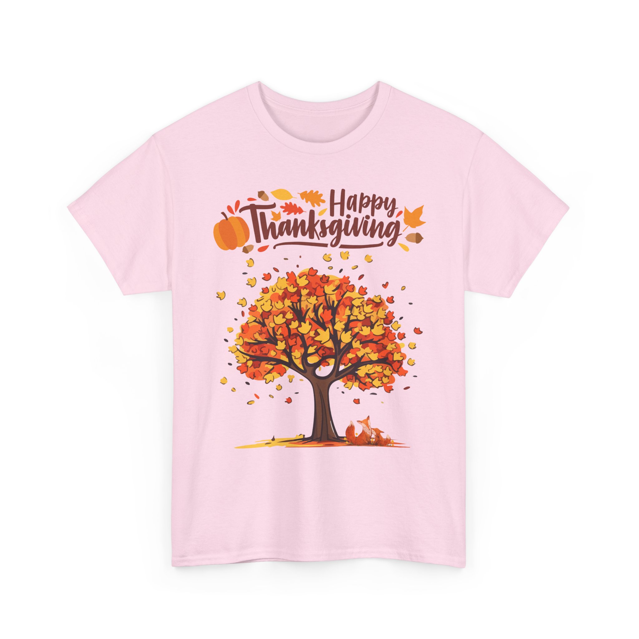 Thanksgiving Tree Tee, Autumn Shirt, Fall Apparel, Family Gathering Top, Seasonal Wear, Thanksgiving Gift - Image 59
