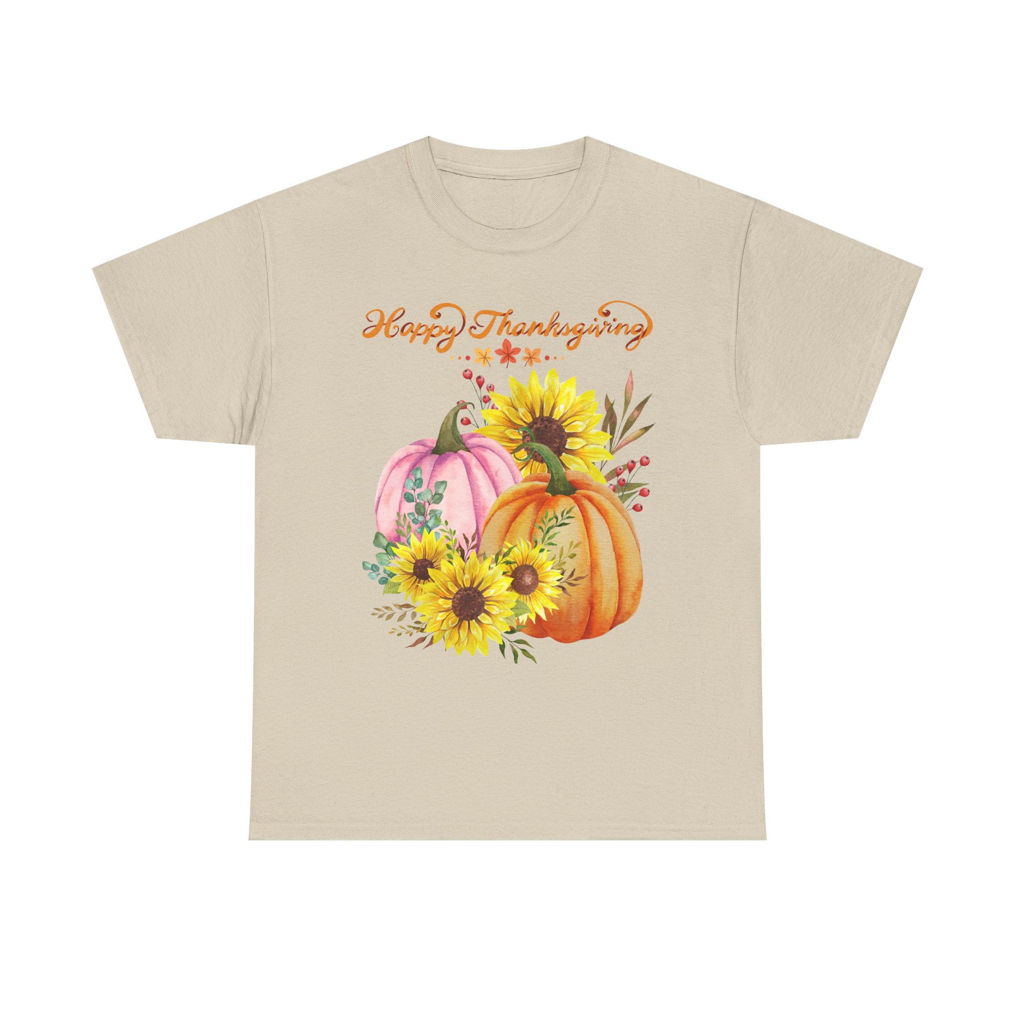 Thanksgiving T-shirts, Pumpkin Tee, Autumn Shirt, Unisex Fall Apparel, Holiday Gift, Cozy Outfit, Harvest Festival Clothing - Image 9