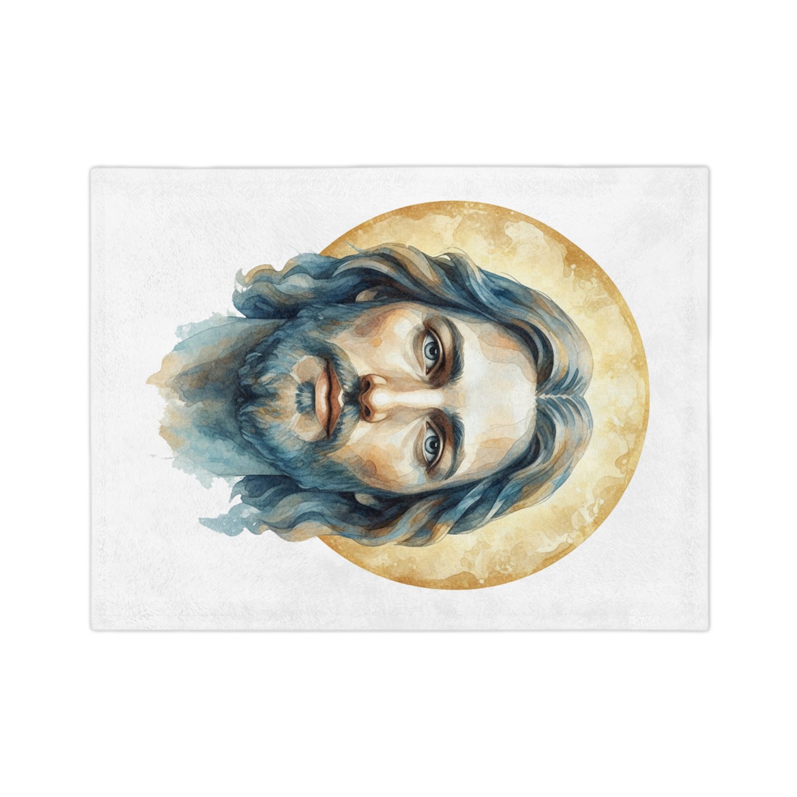 Jesus Christ-Velveteen Microfiber Blanket - Image 2