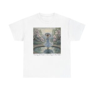 Elegant Floral Dance Unisex Tee, Casual Wear, Art Lover Gift, Spring Fashion, Unique Graphic Shirt