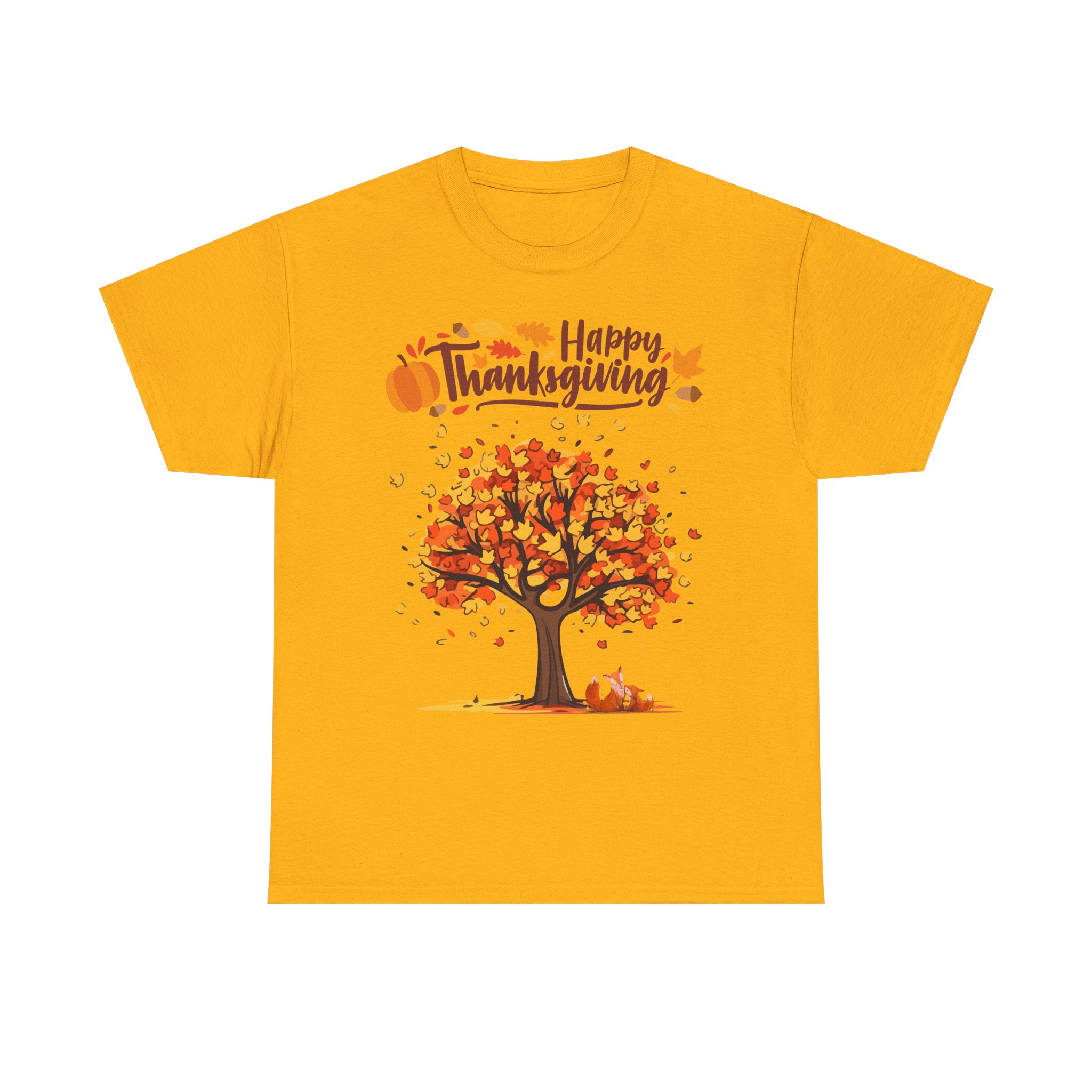 Thanksgiving Tree Tee, Autumn Shirt, Fall Apparel, Family Gathering Top, Seasonal Wear, Thanksgiving Gift - Image 13